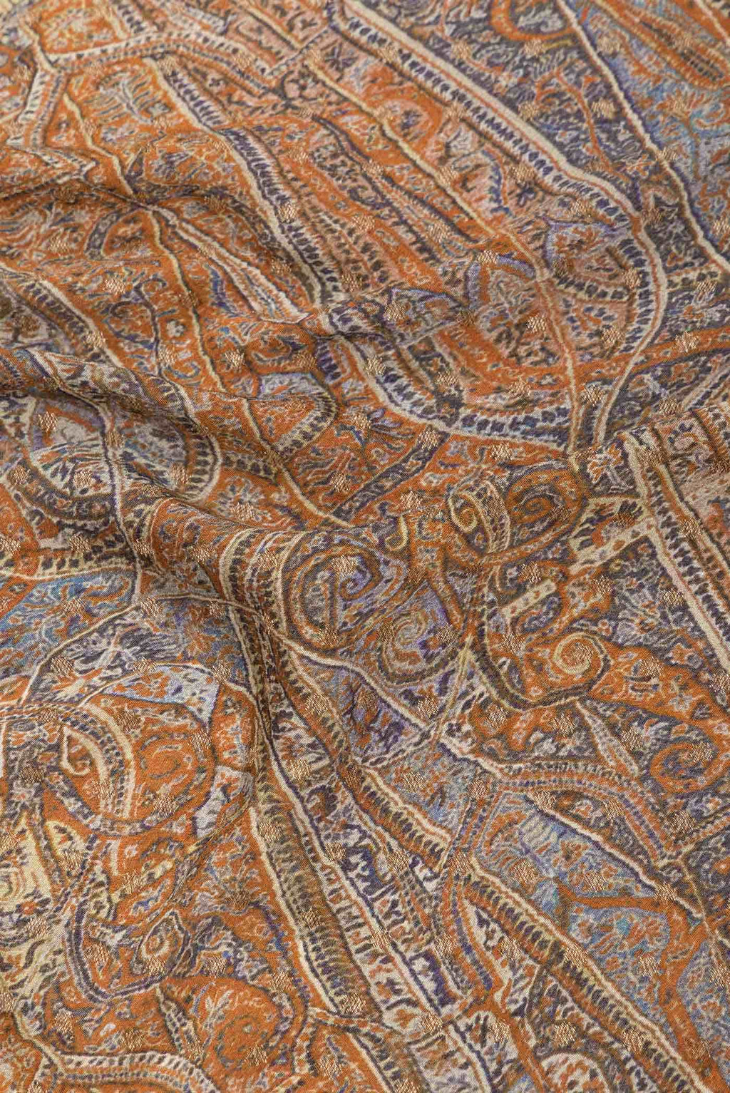 Grey Dual Tone Banarasi Georgette Saree