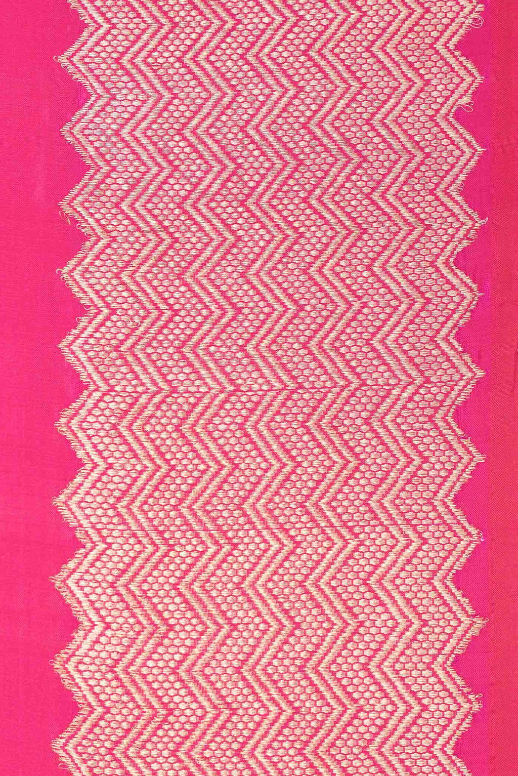 Pink Banarasi Silk Saree
