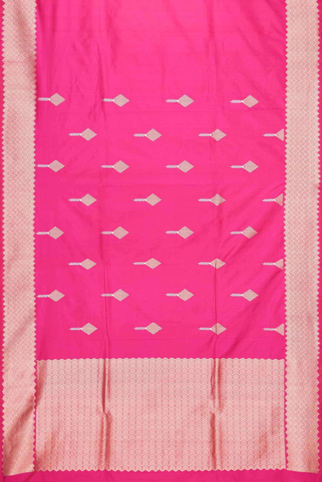 Pink Banarasi Silk Saree