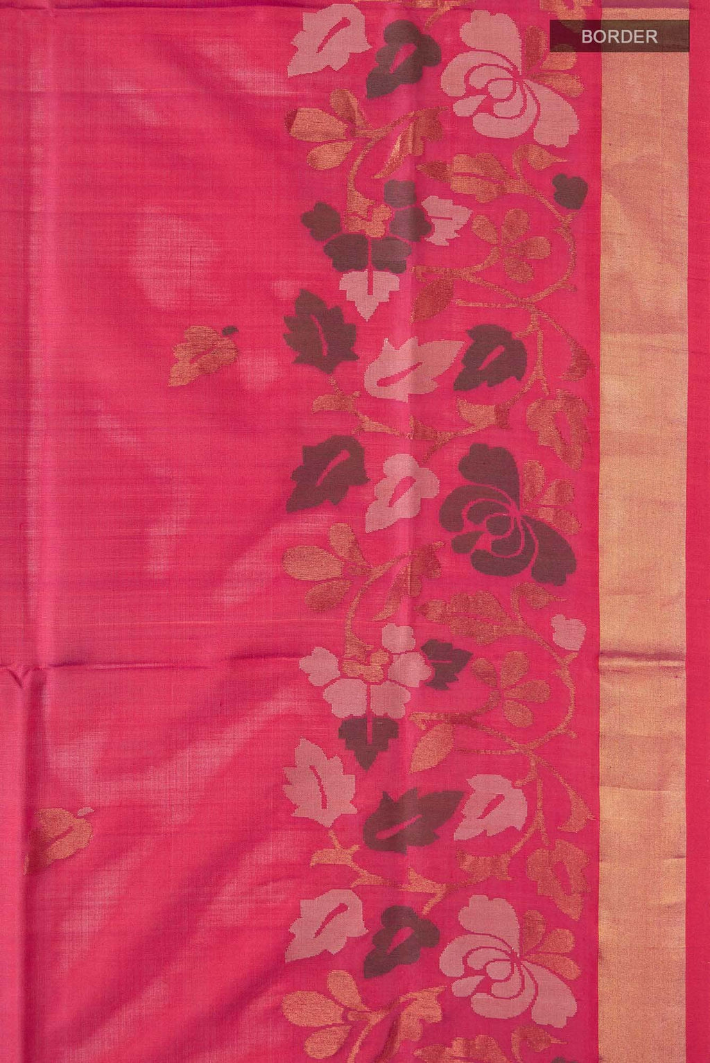 Pink Uppada Silk Saree