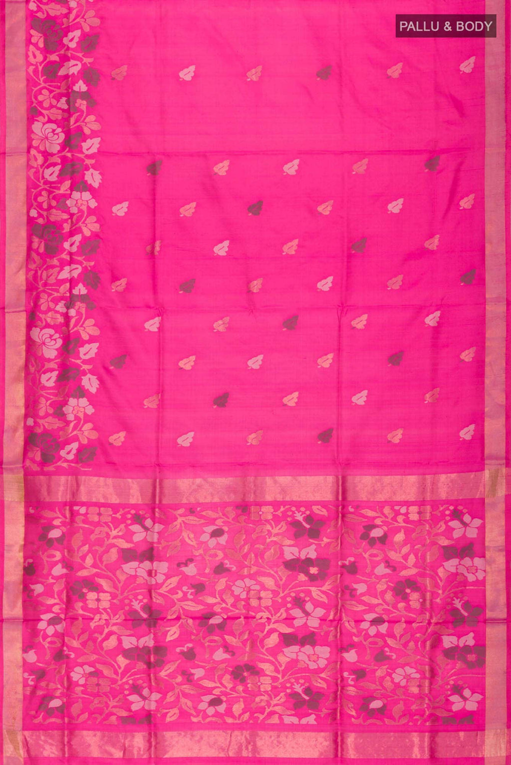 Pink Uppada Silk Saree