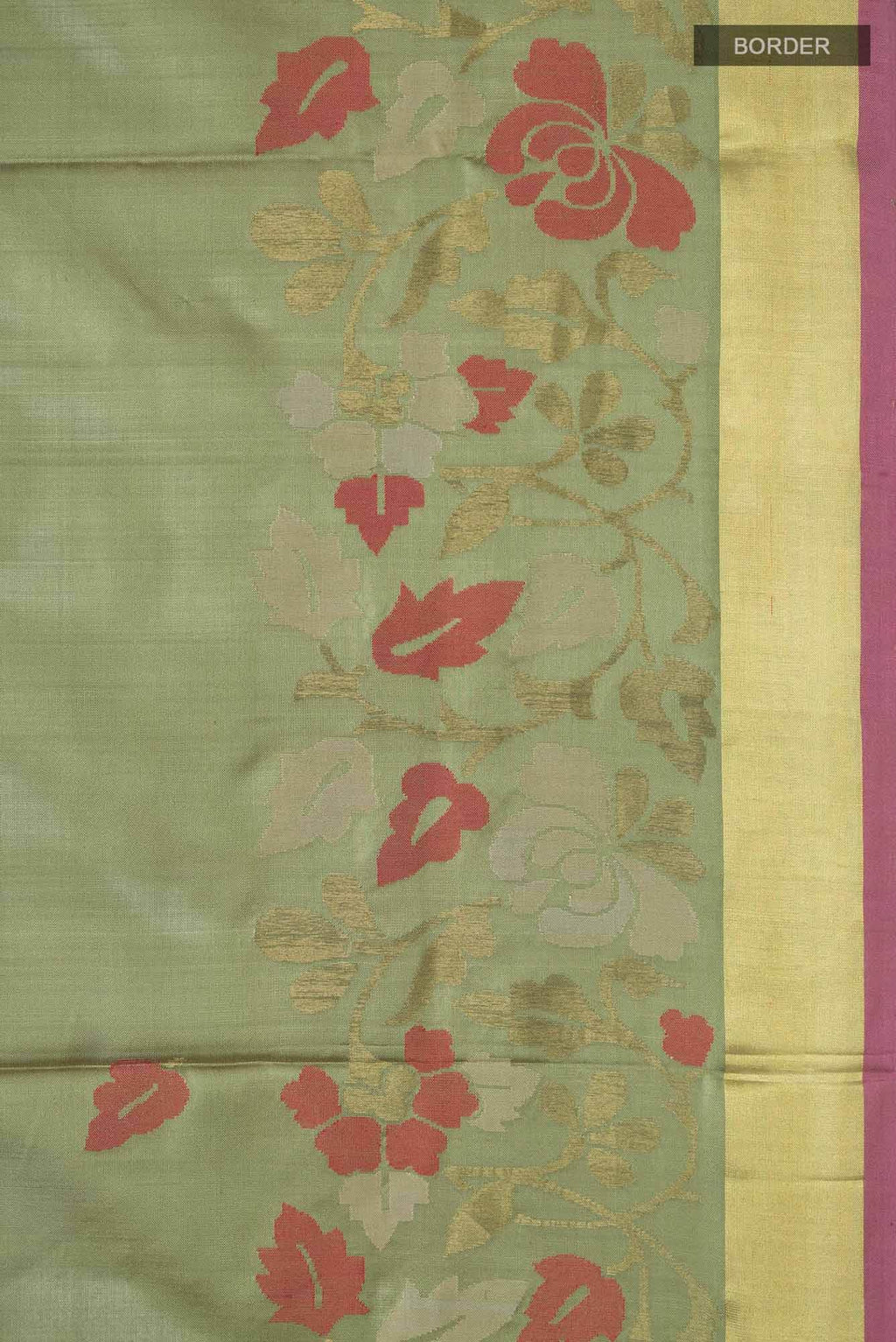 Green Uppada Silk Saree