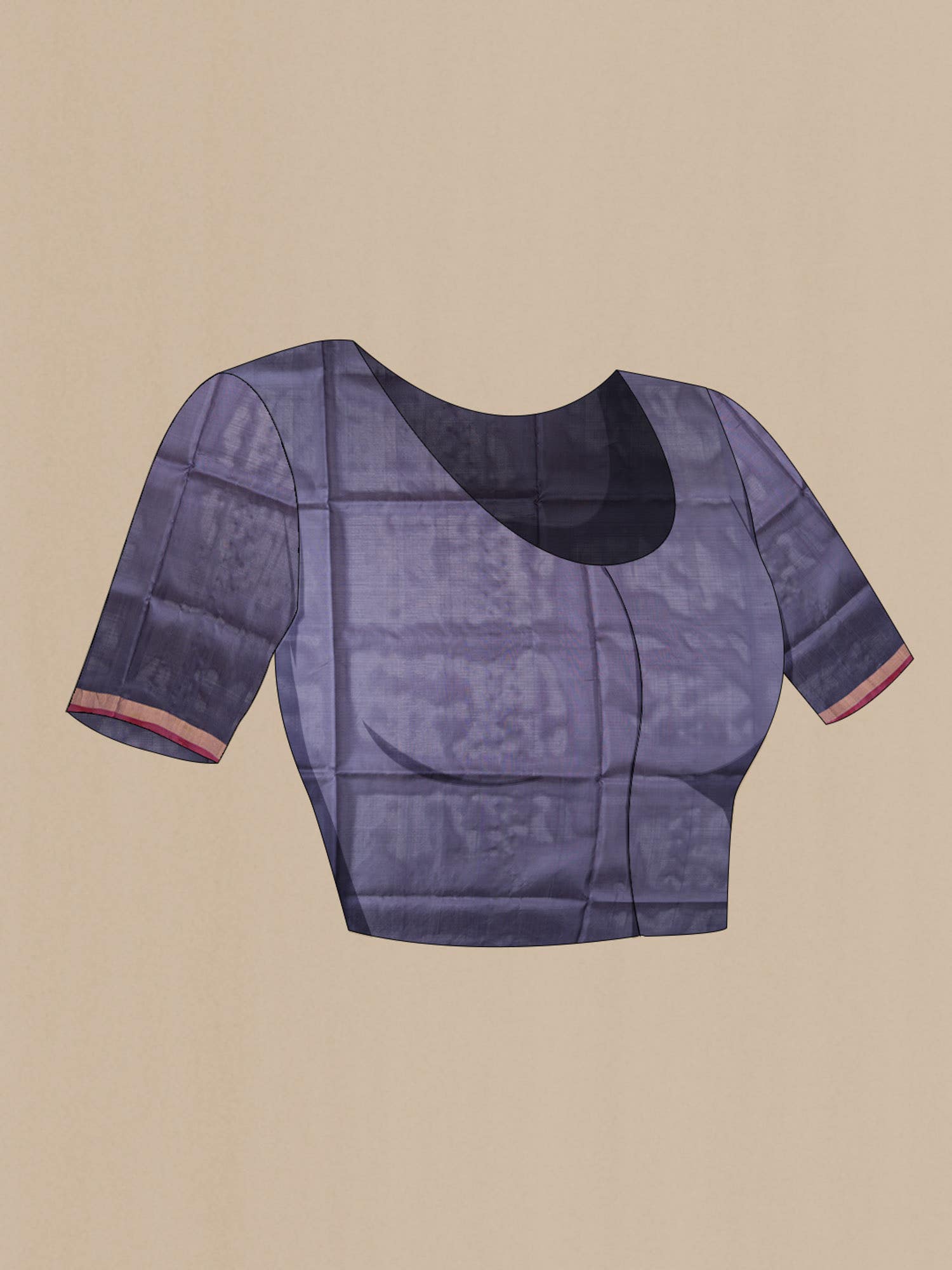 Grey Uppada Silk Saree