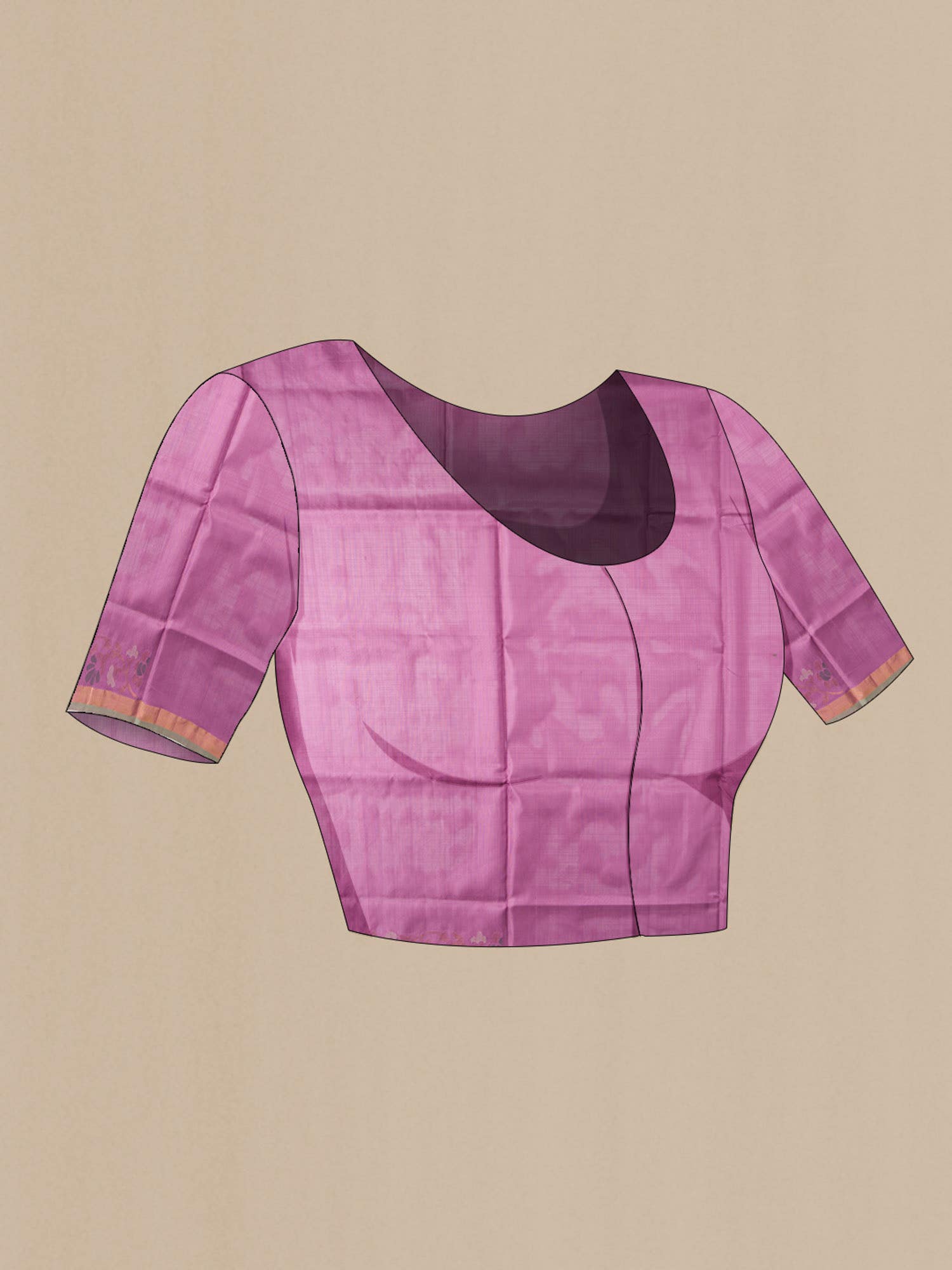 Mauve Uppada Silk Saree