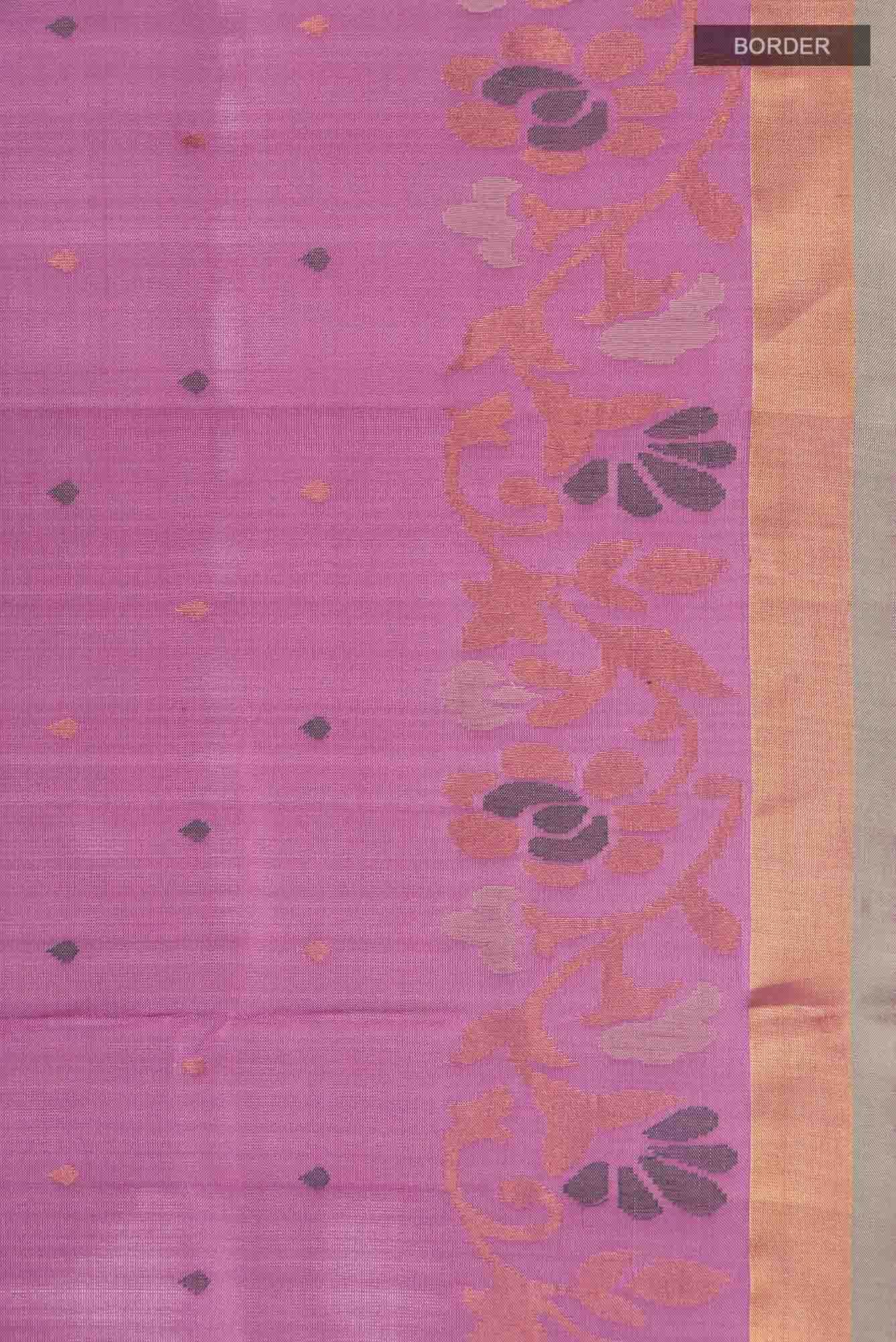 Mauve Uppada Silk Saree