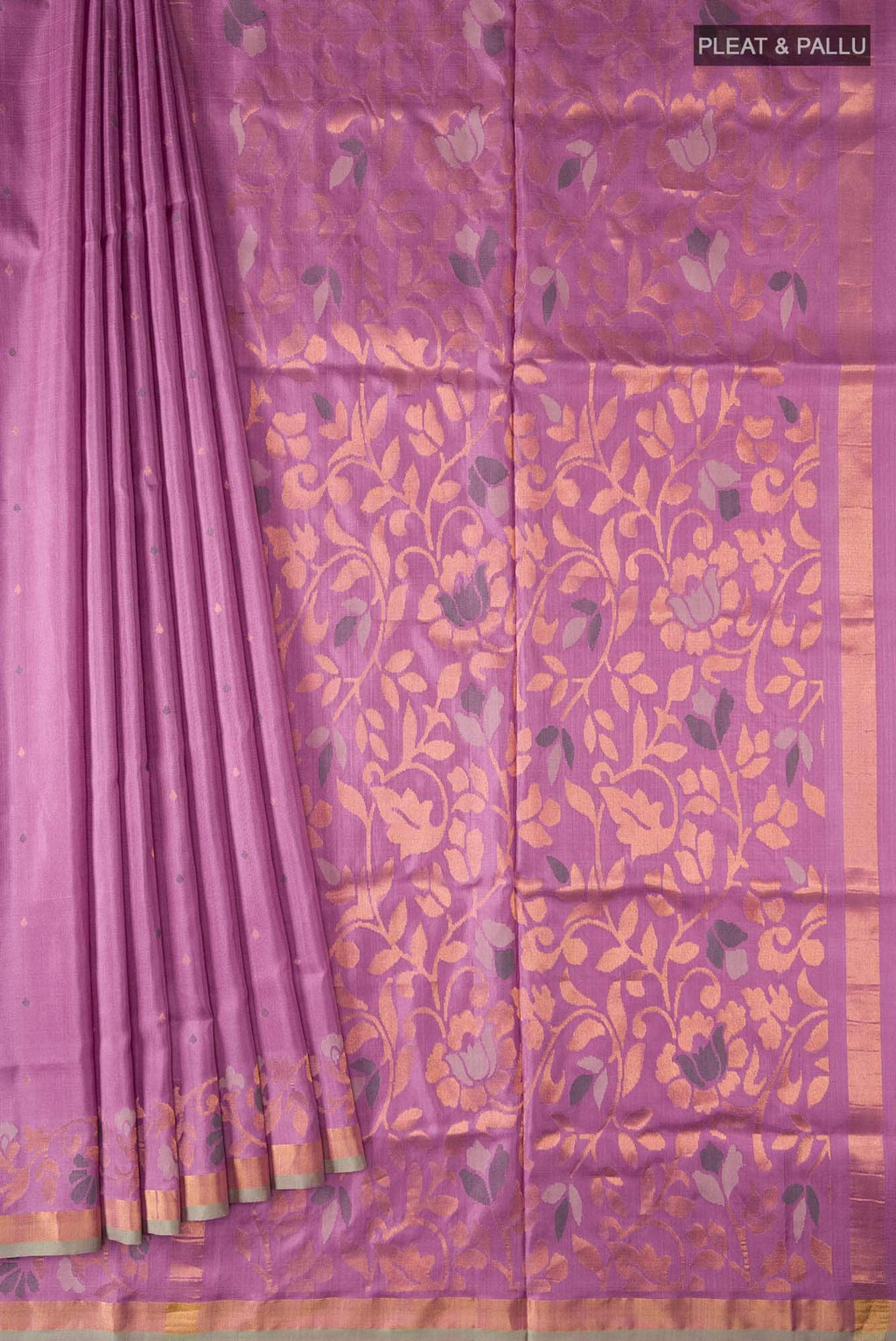 Mauve Uppada Silk Saree