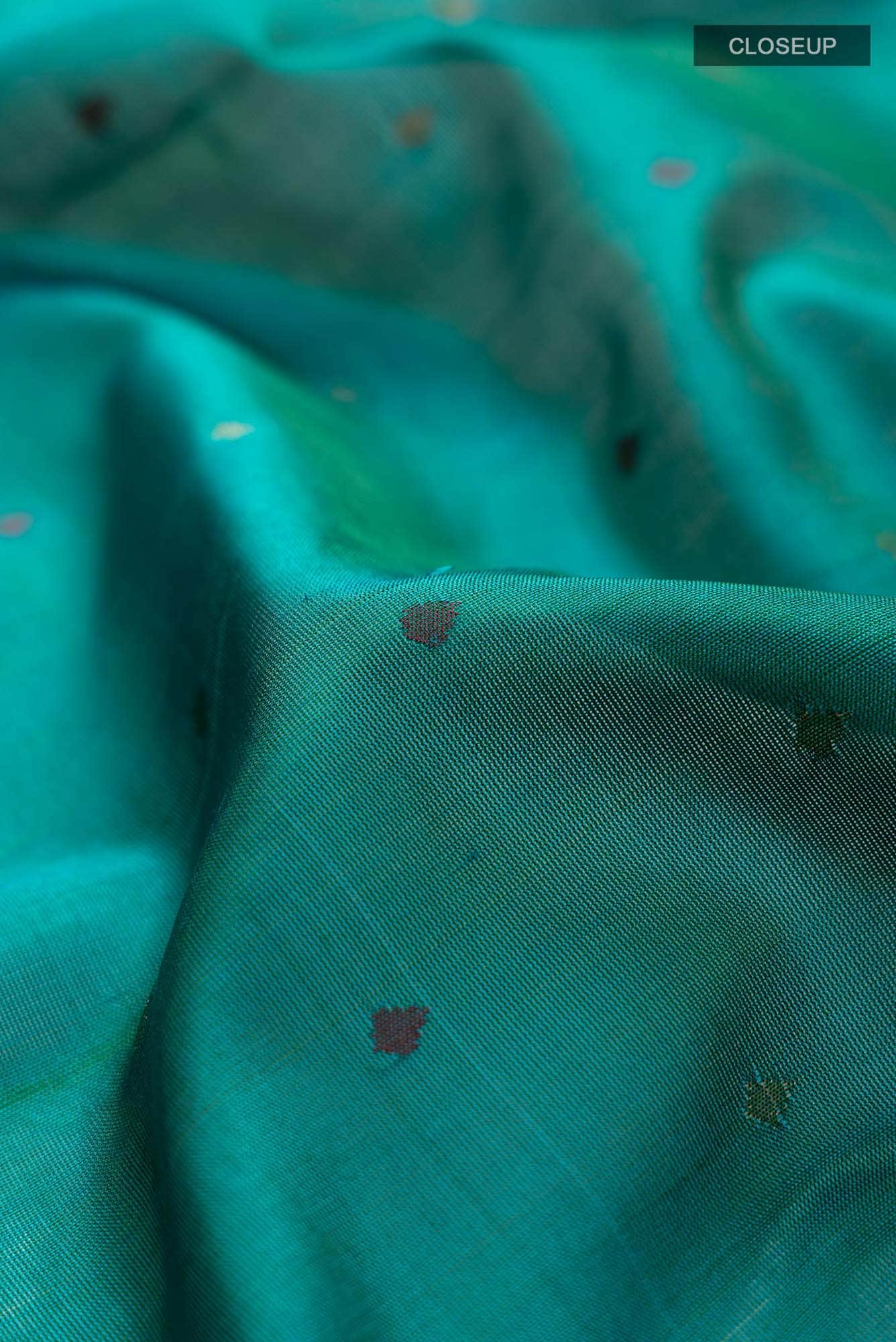 Green Uppada Silk Saree