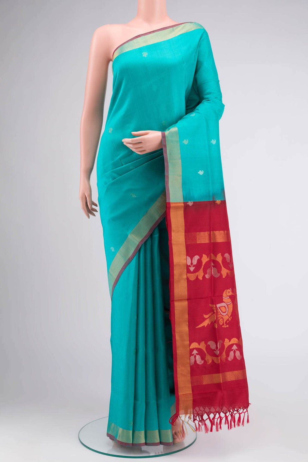 Green Uppada Silk Saree