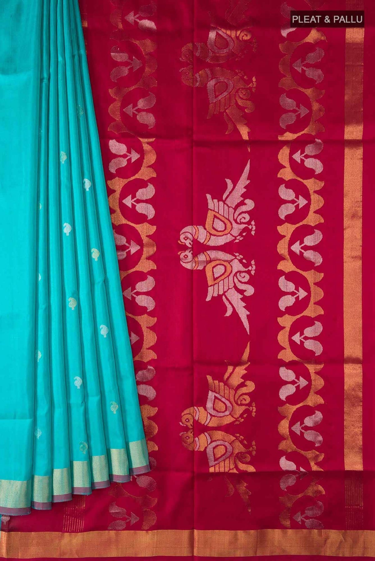 Blue Uppada Silk Saree
