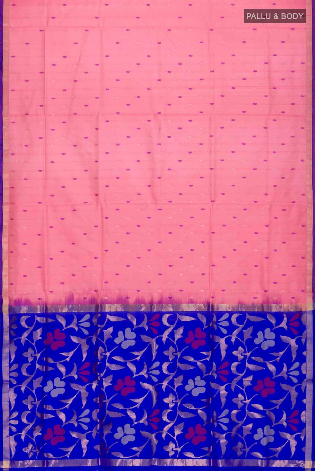 Pink Uppada Silk Saree