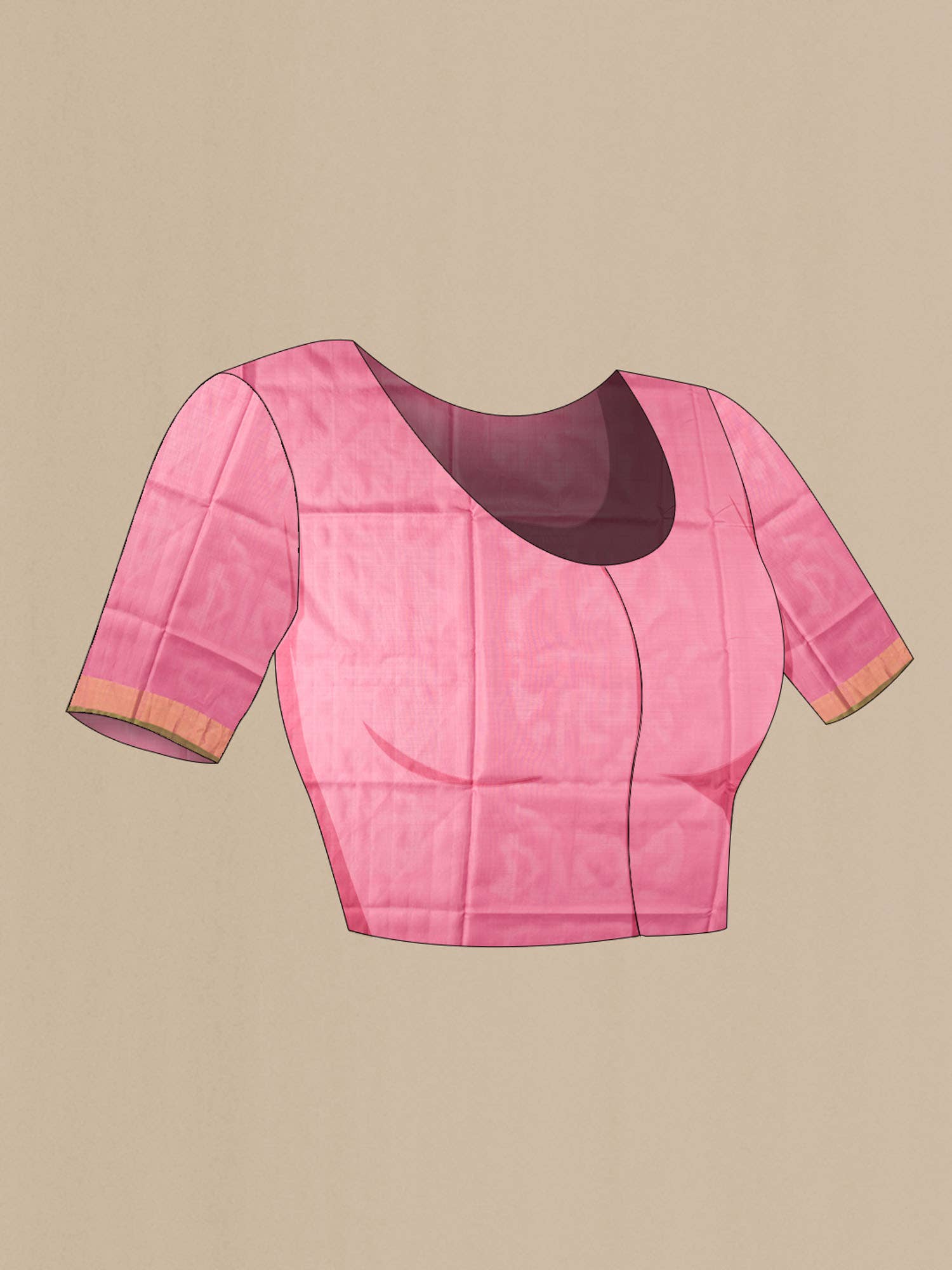 Pink Uppada Silk Saree