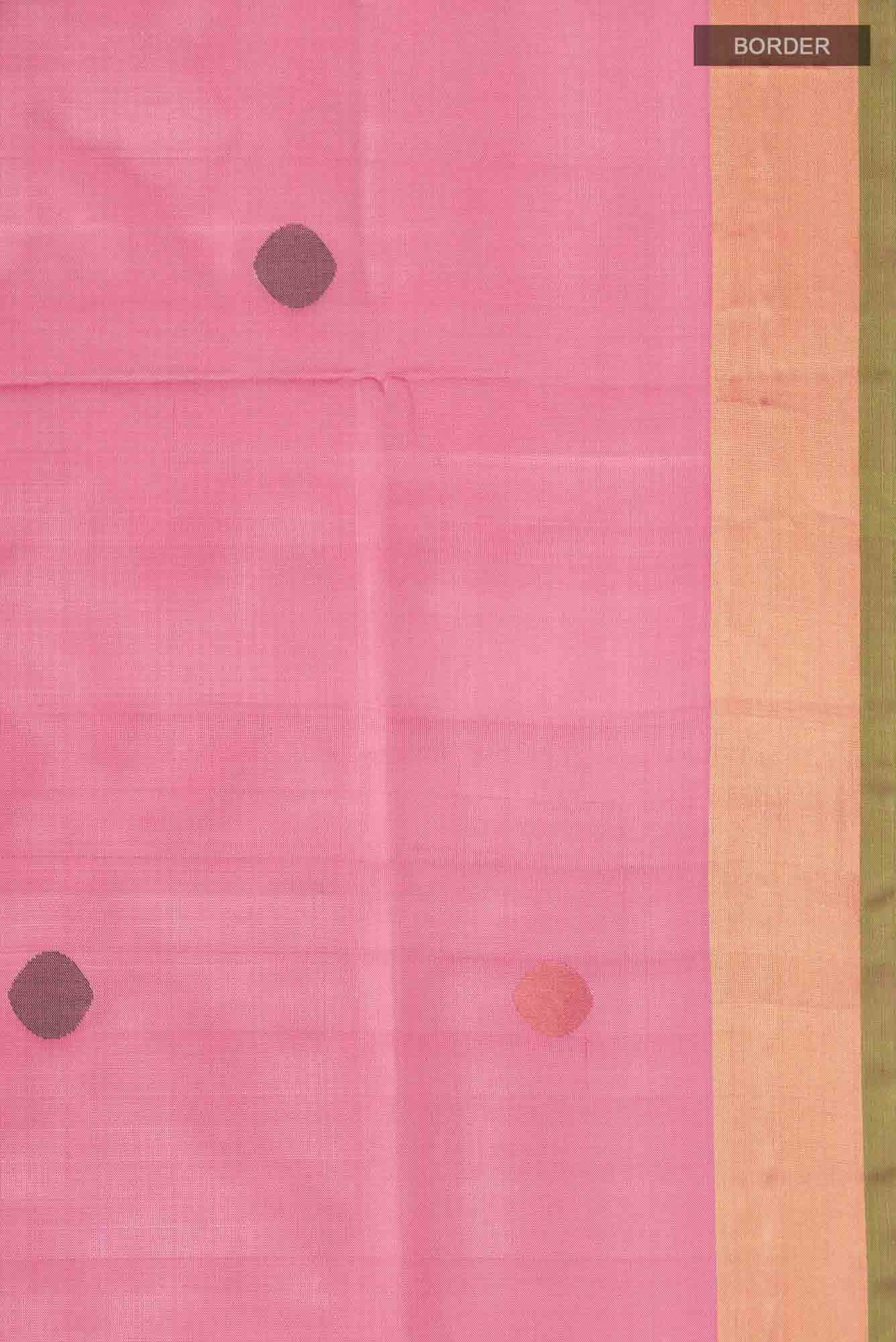 Pink Uppada Silk Saree