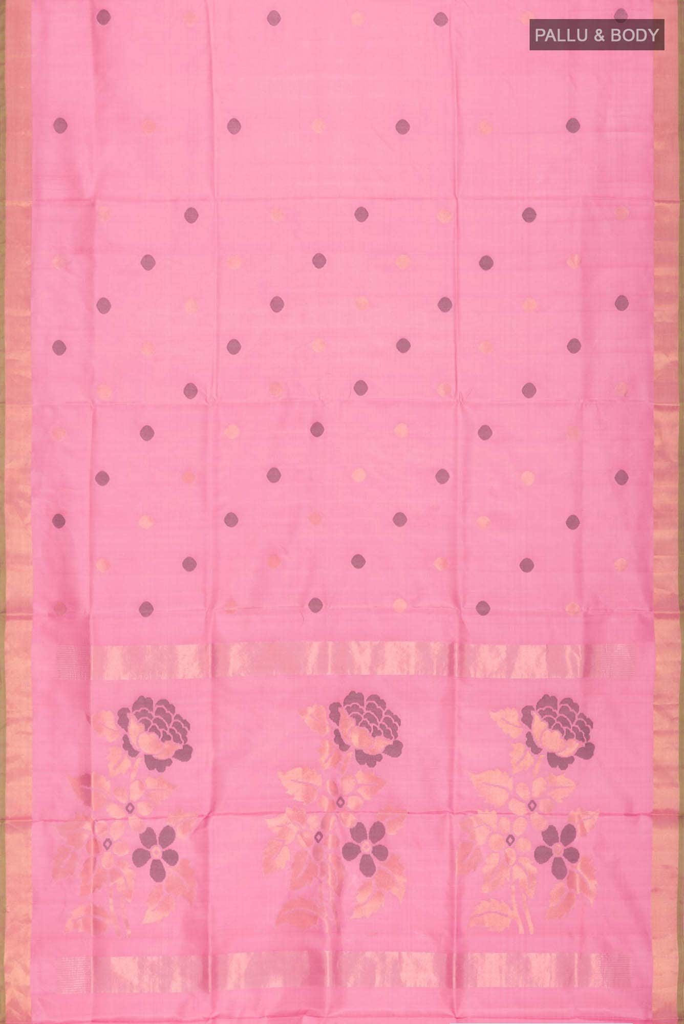 Pink Uppada Silk Saree
