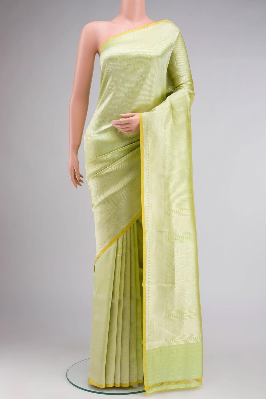 Green Banarasi Silk Saree