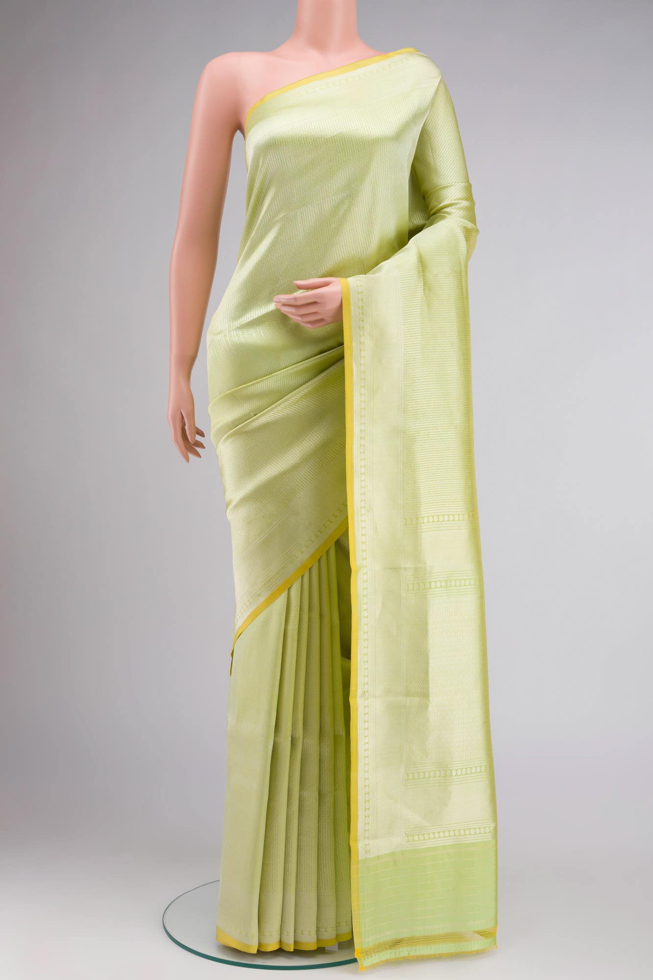 Green Banarasi Silk Saree