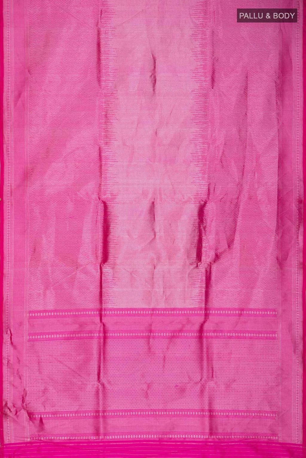 Dark Pink Banarasi Saree