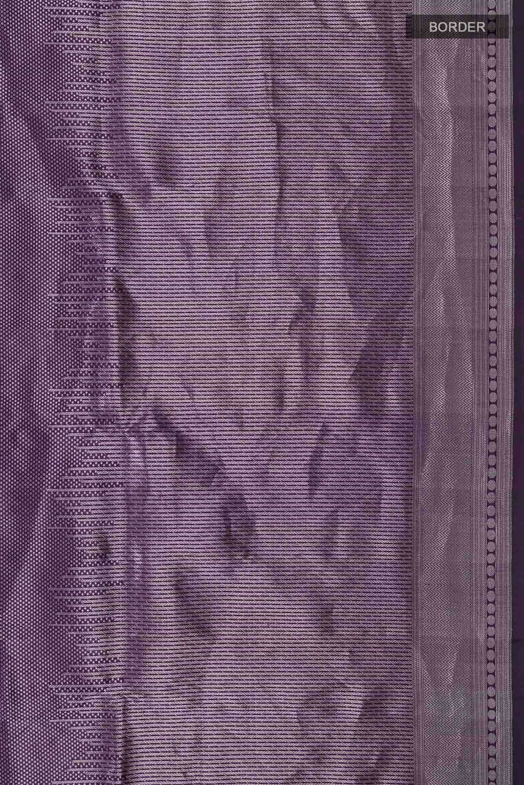 Violet Banarasi Silk Saree