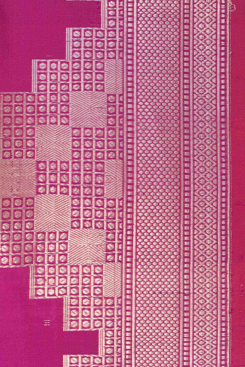 Purple Dual Tone Banarasi Silk Saree