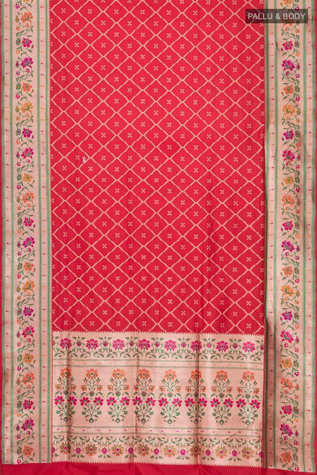 Red Banarasi Silk Saree