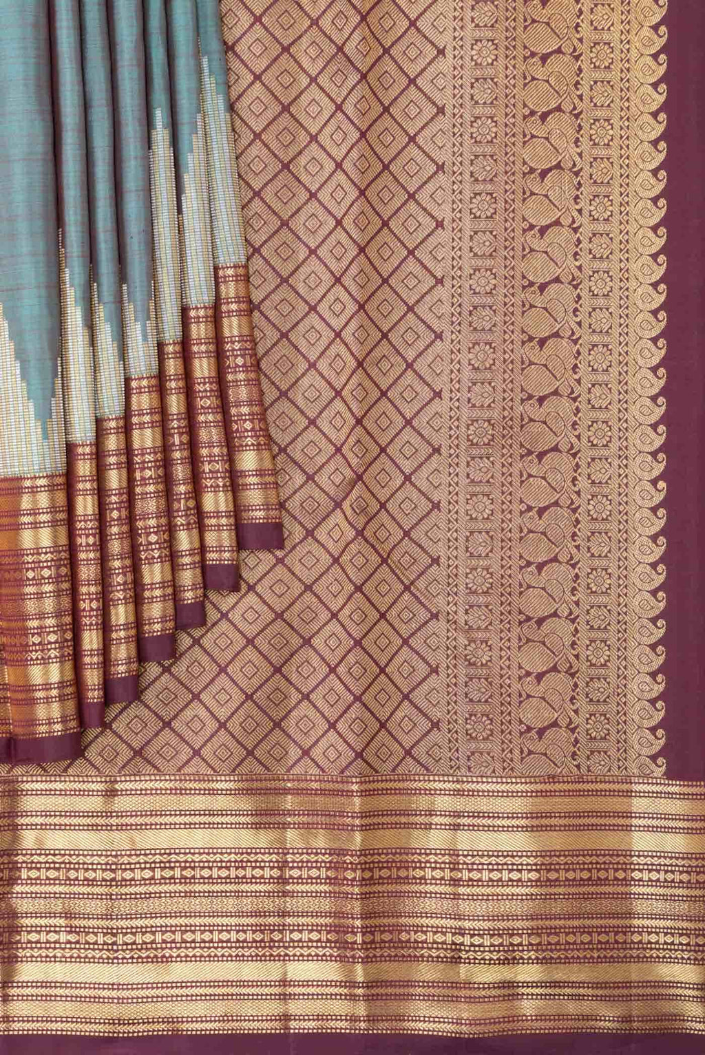 Green Kanchipuram Silk Saree
