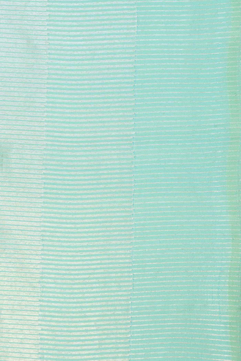 Sea Green Dual Tone Kanchipuram Tissue Silk Saree