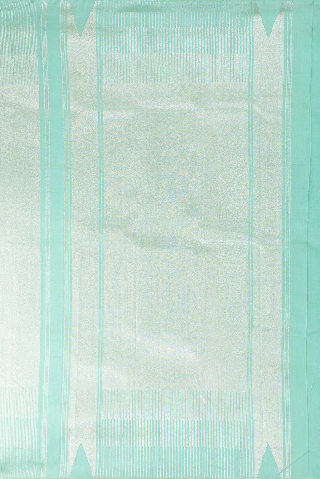 Sea Green Dual Tone Kanchipuram Tissue Silk Saree