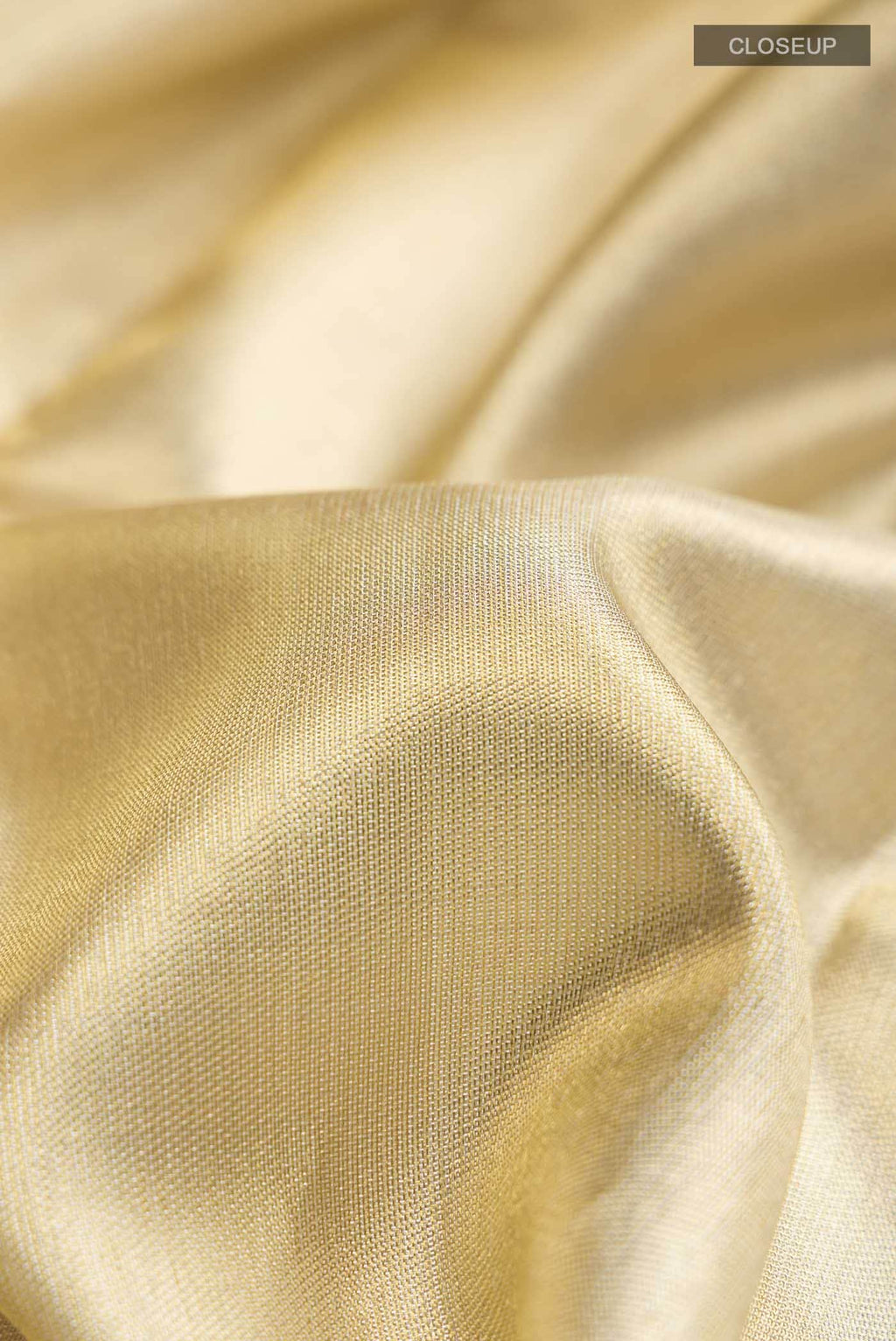 Gold Kanchipuram Tissue Silk Saree