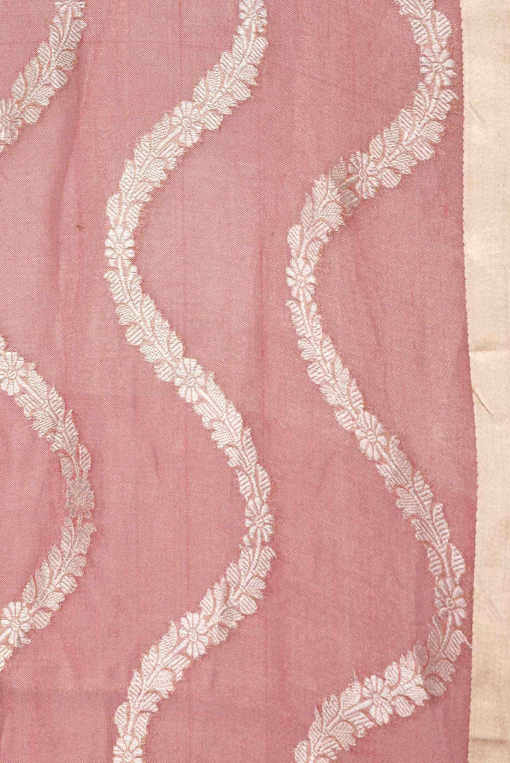 Maroon Dual Tone Organza Silk Saree