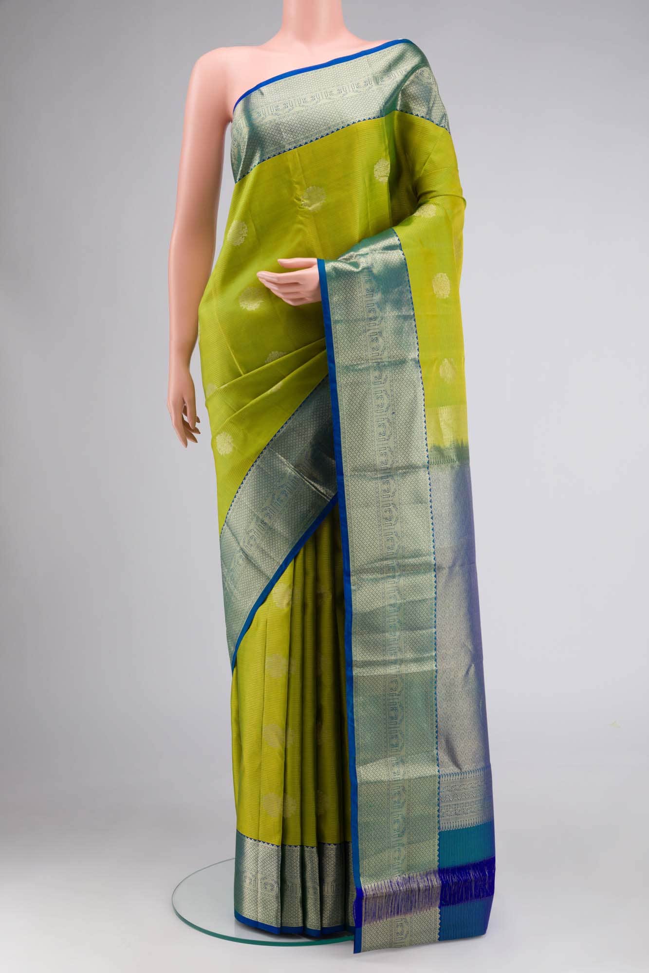 Green Kanchipuram Silk Saree