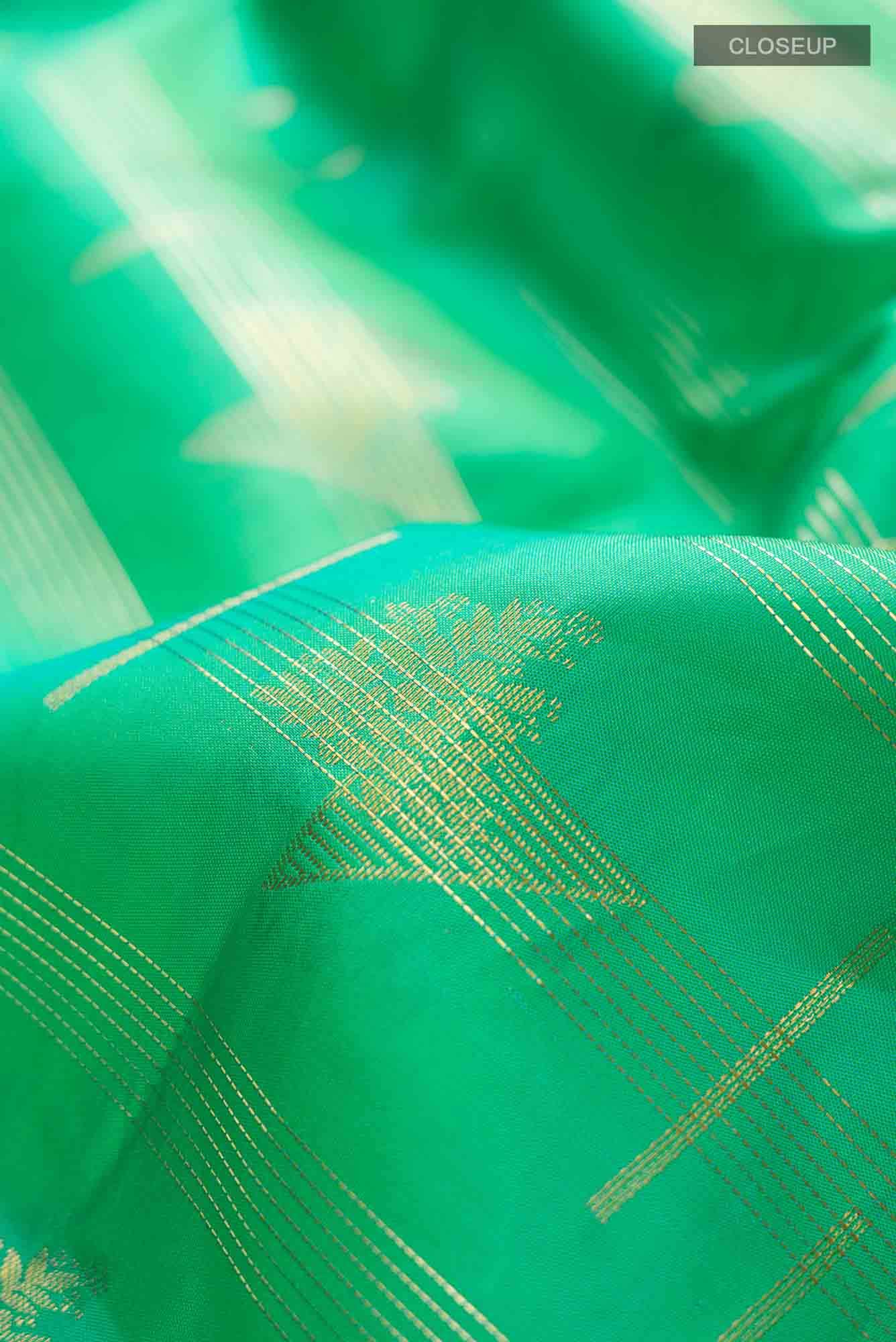 Green Kanchipuram Silk Saree