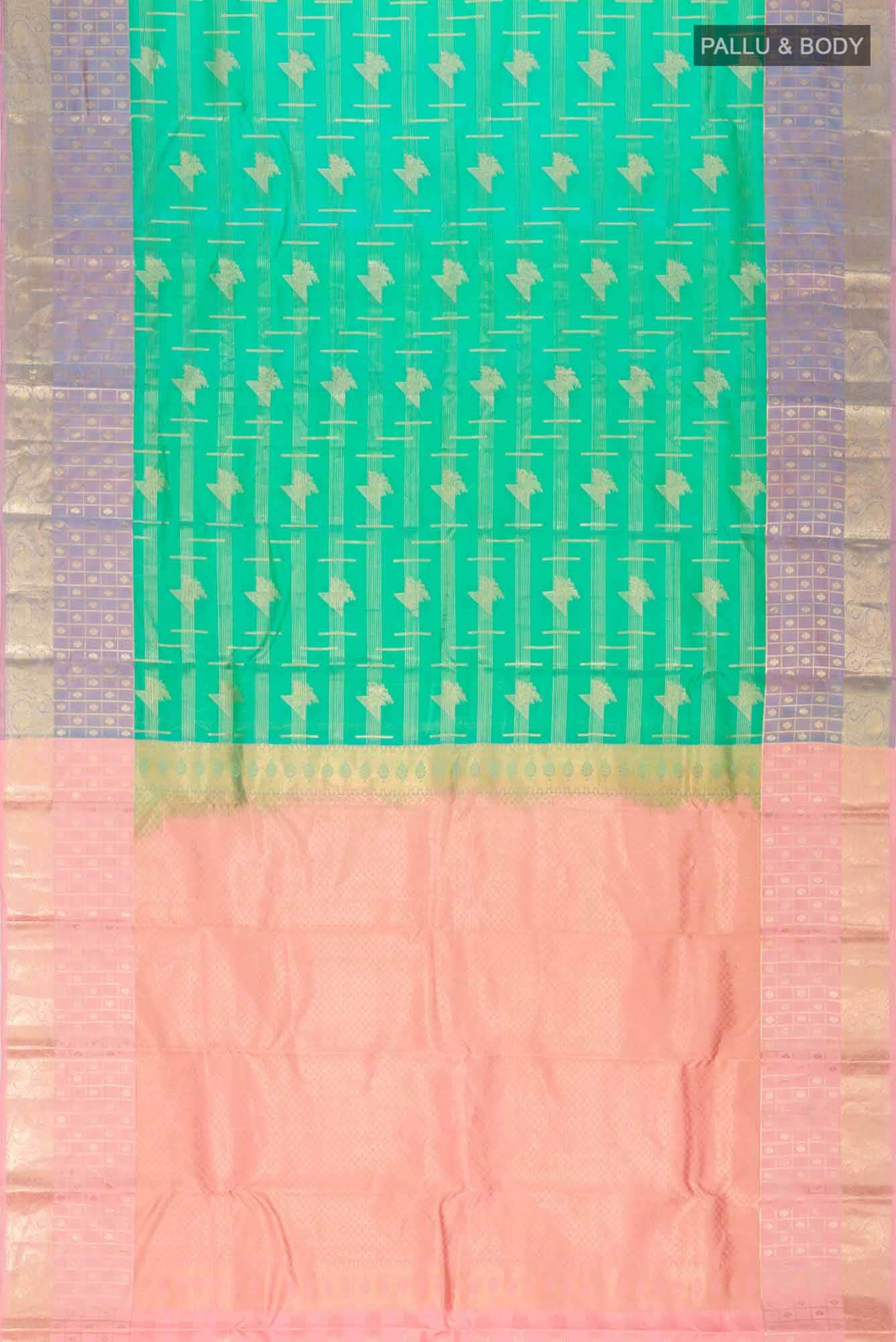 Green Kanchipuram Silk Saree