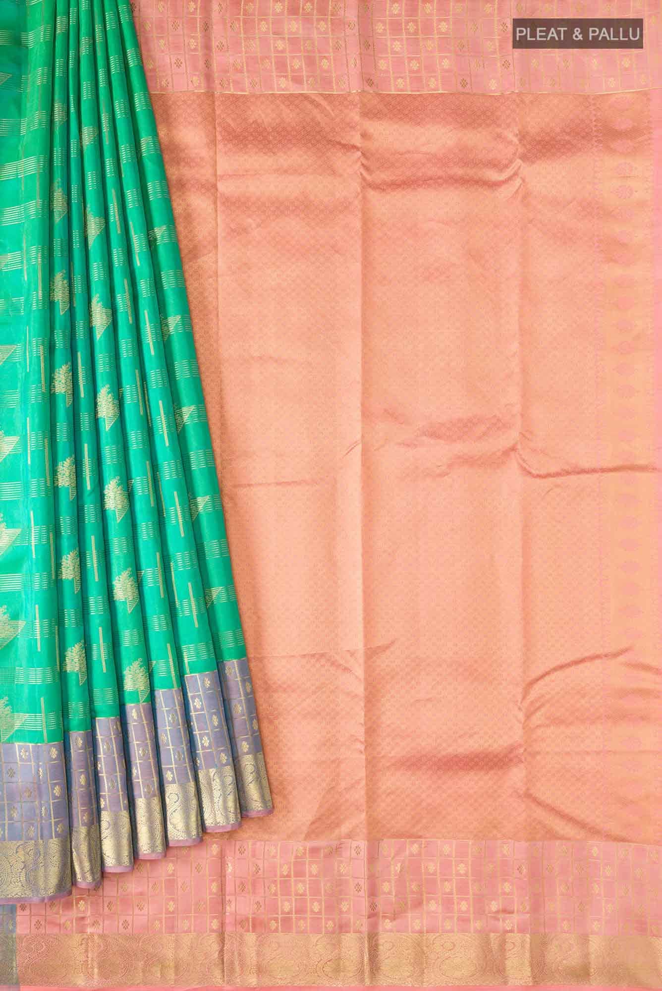 Green Kanchipuram Silk Saree