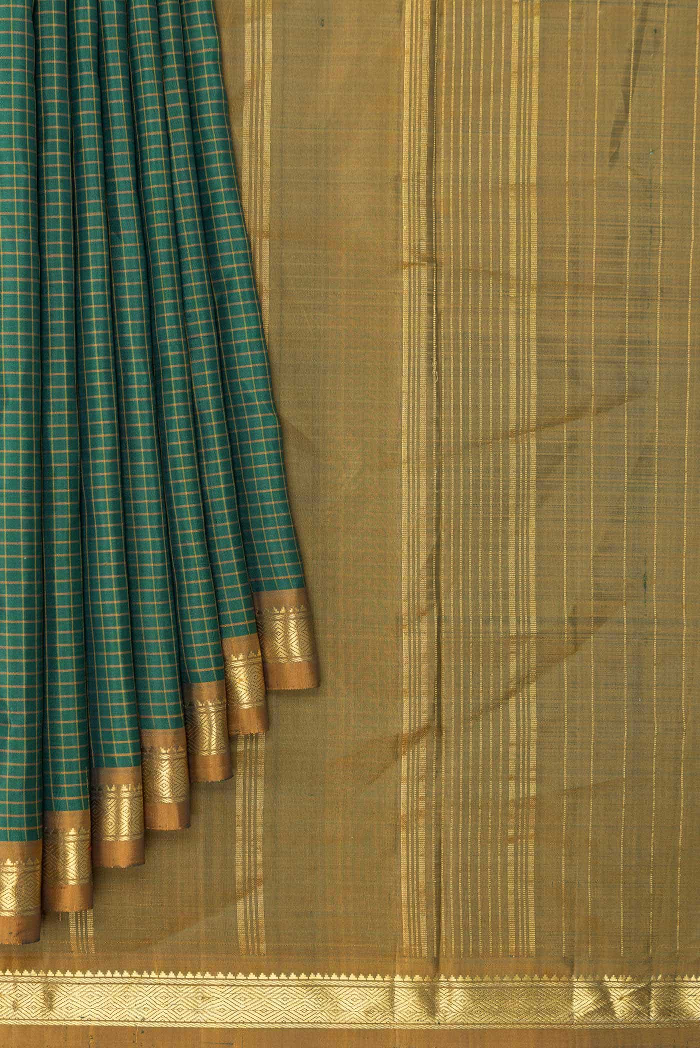 Green Kanchipuram Silk Saree