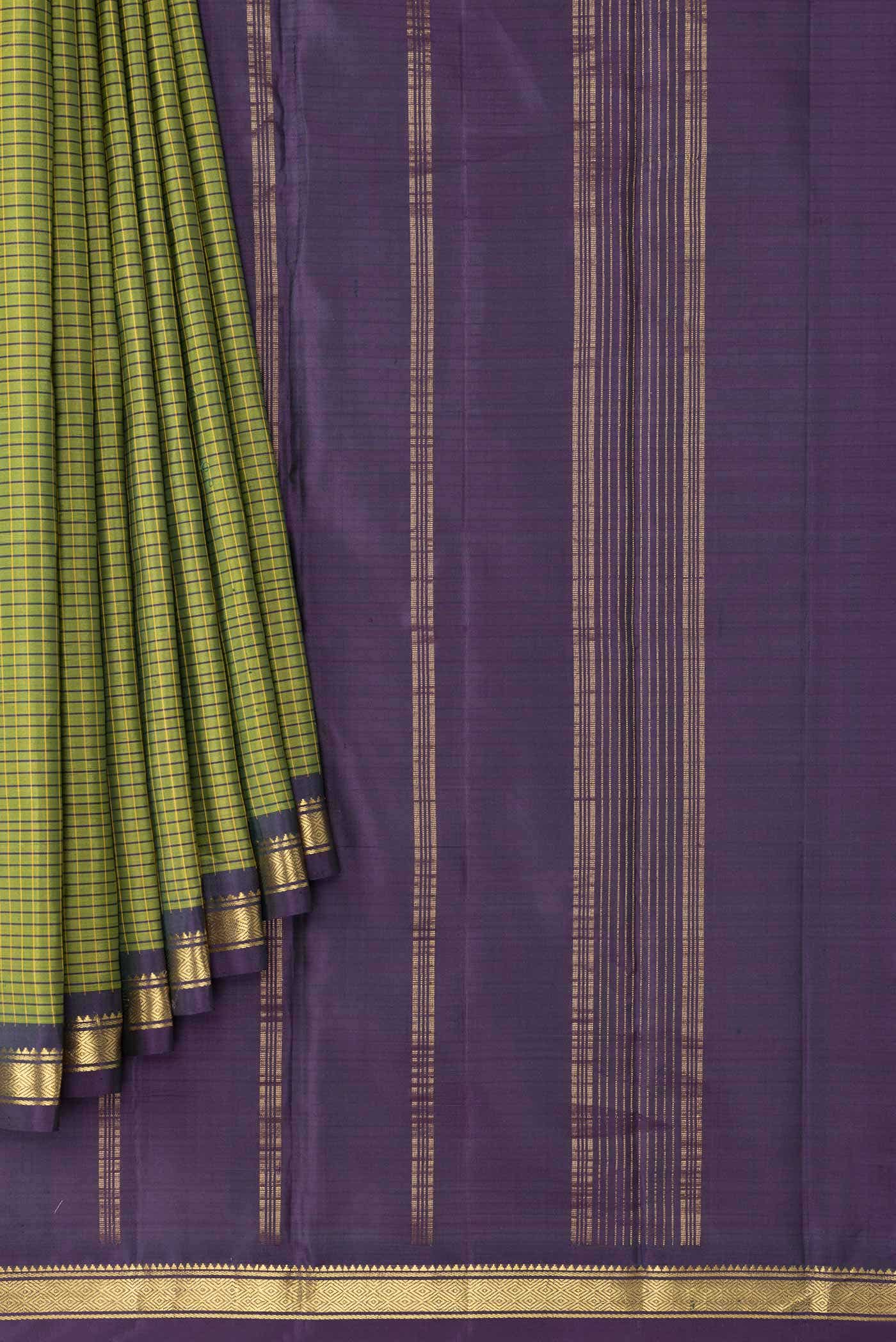 Green Kanchipuram Silk Saree