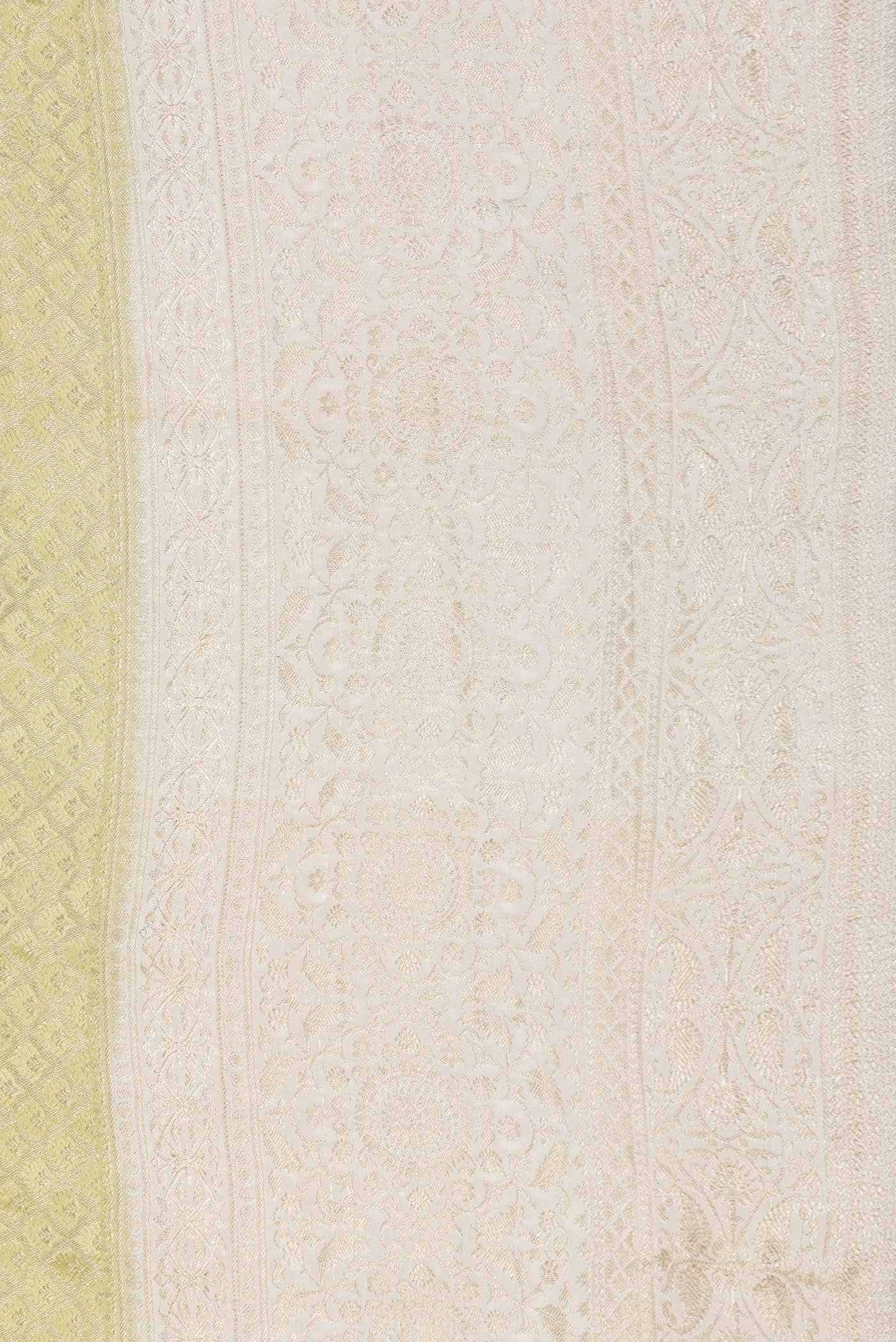 Parrot Green Dual Tone Mysore Georgette Saree