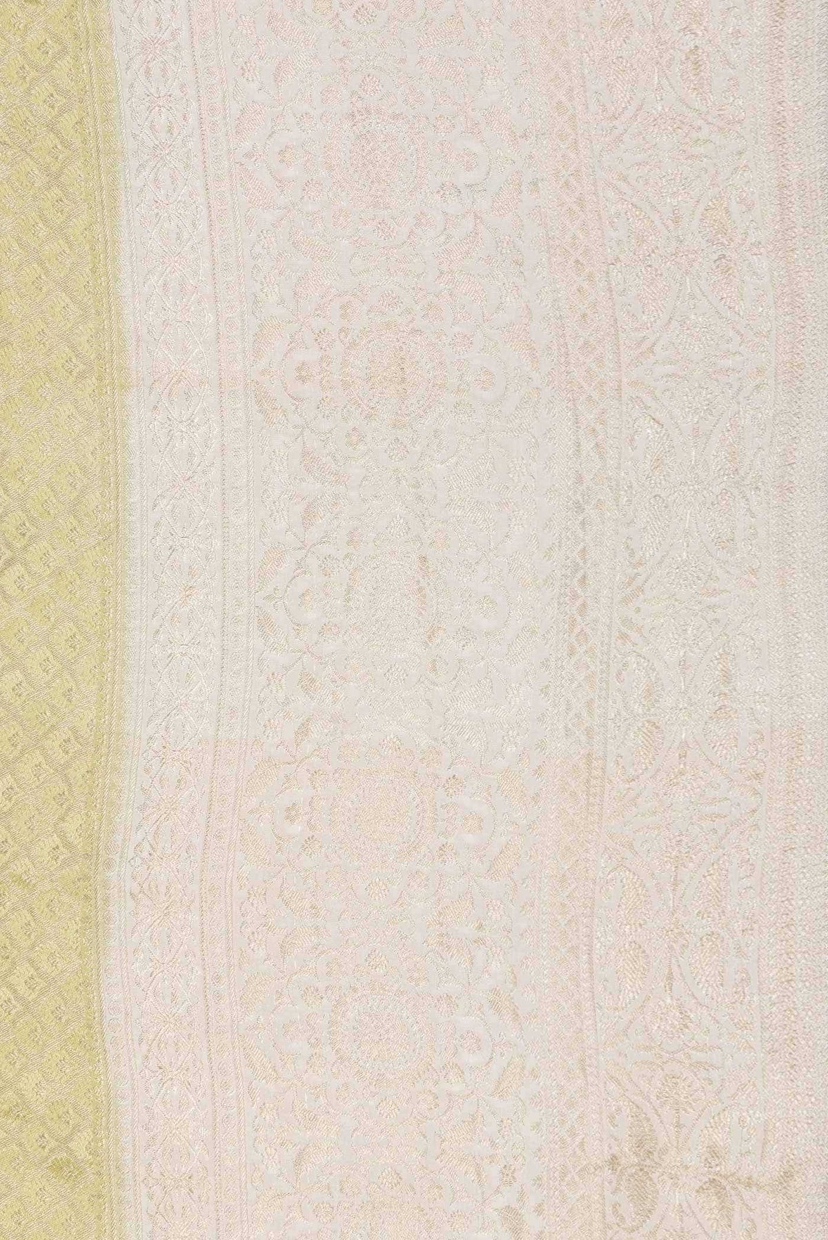 Green Mysore Crepe Saree