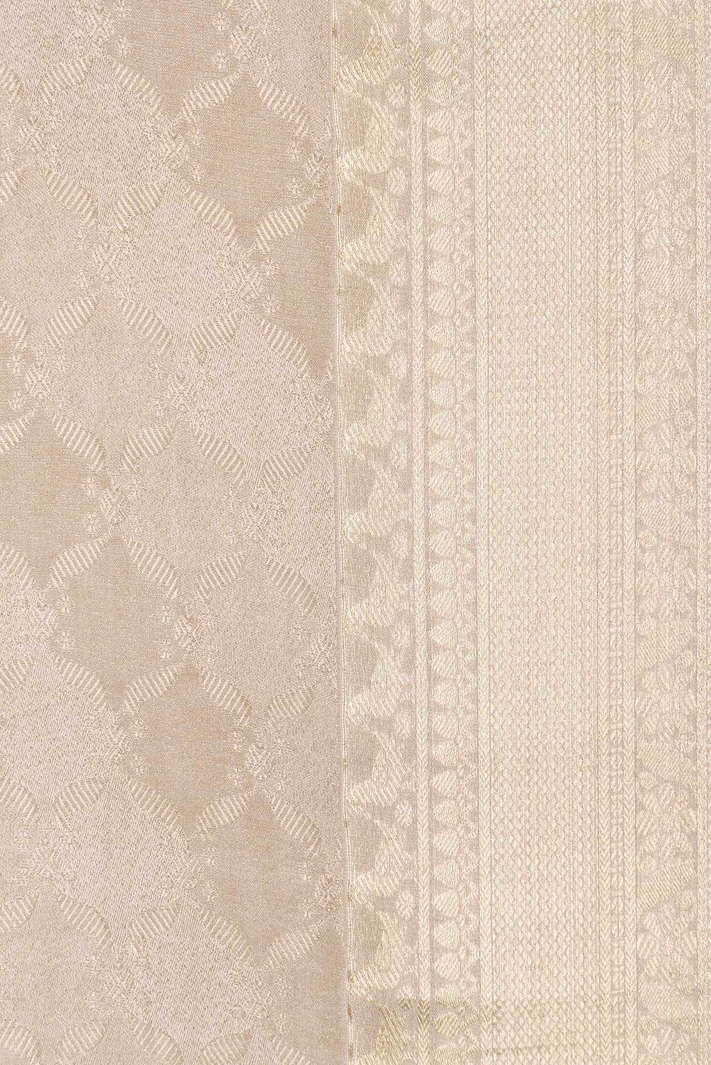 Gold Mysore Georgette Saree
