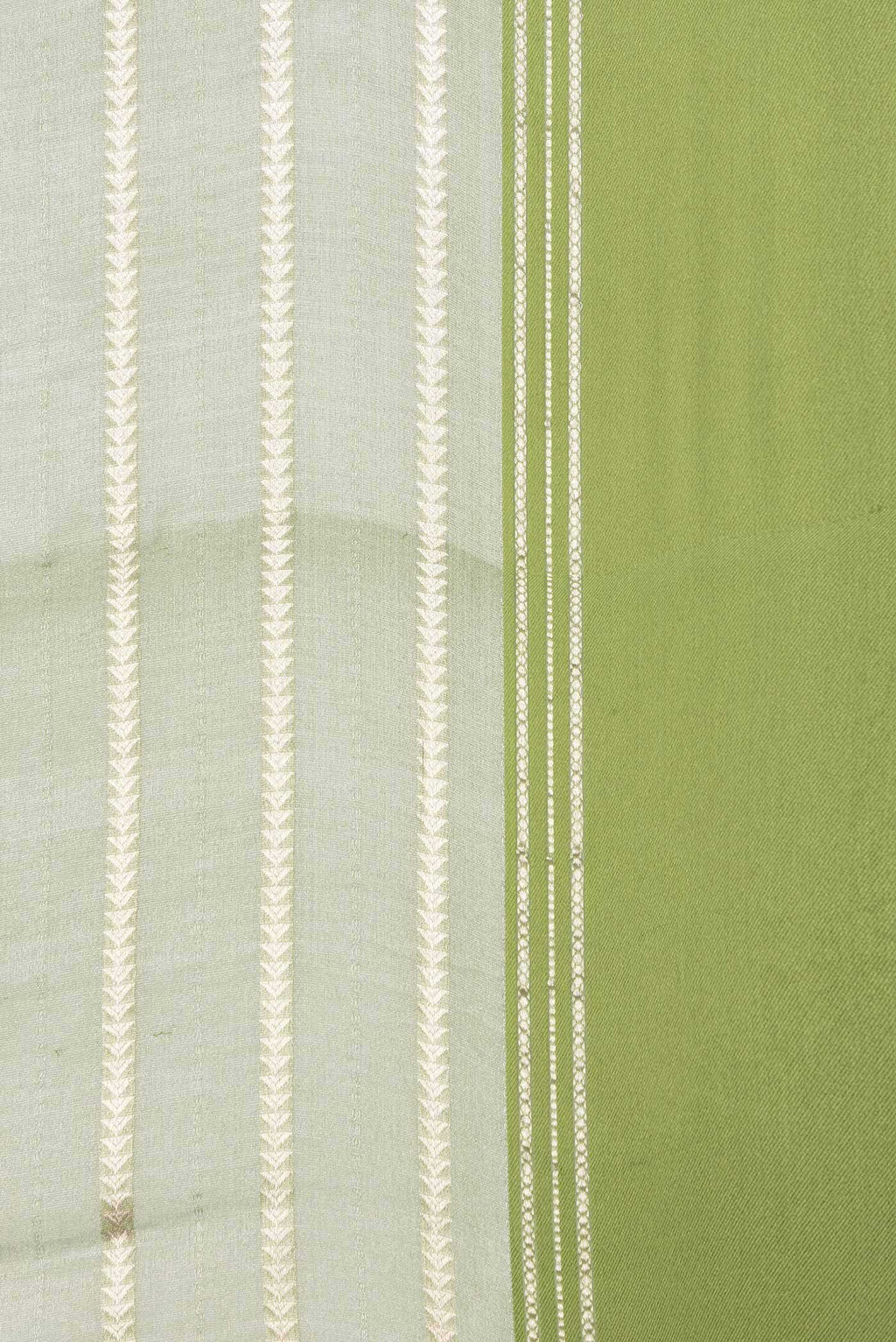 Light Green Dual Tone Mysore Georgette Saree