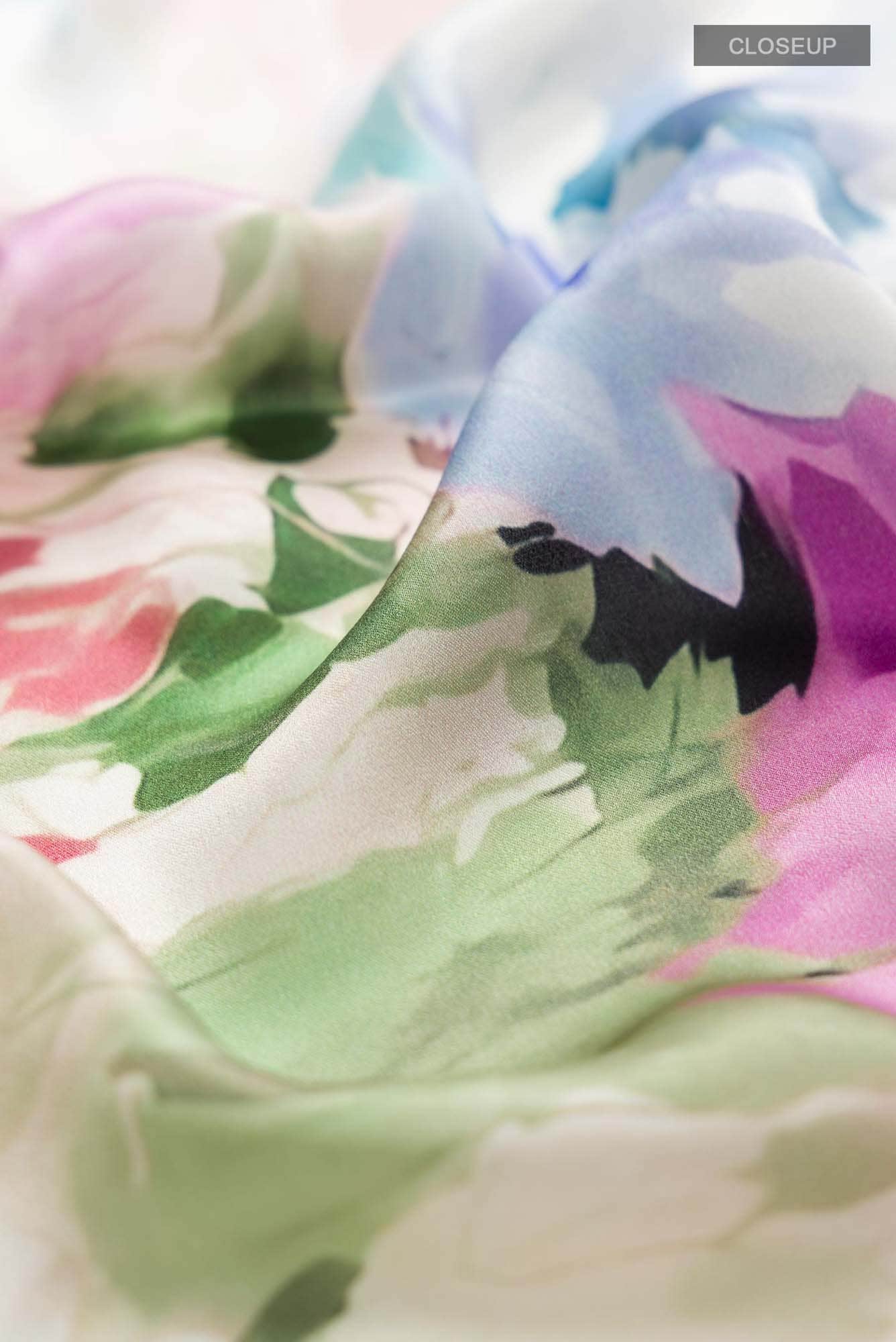 Cream Satin Silk Saree