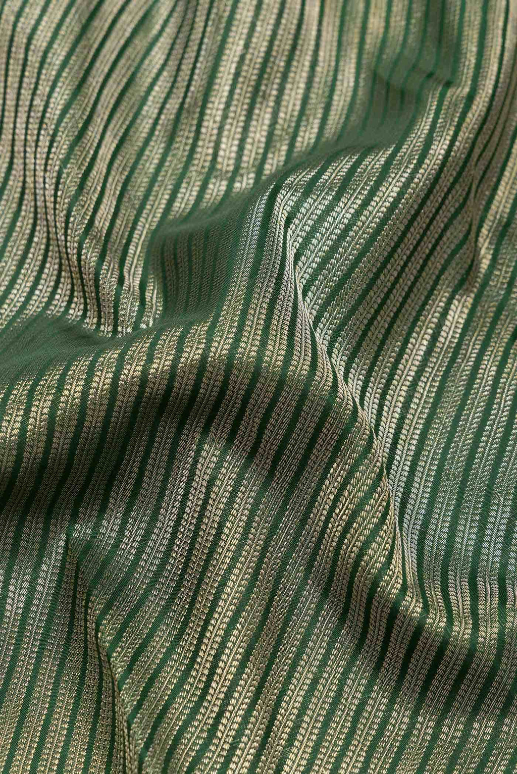 Green Dual Tone Kanchipuram Silk Saree