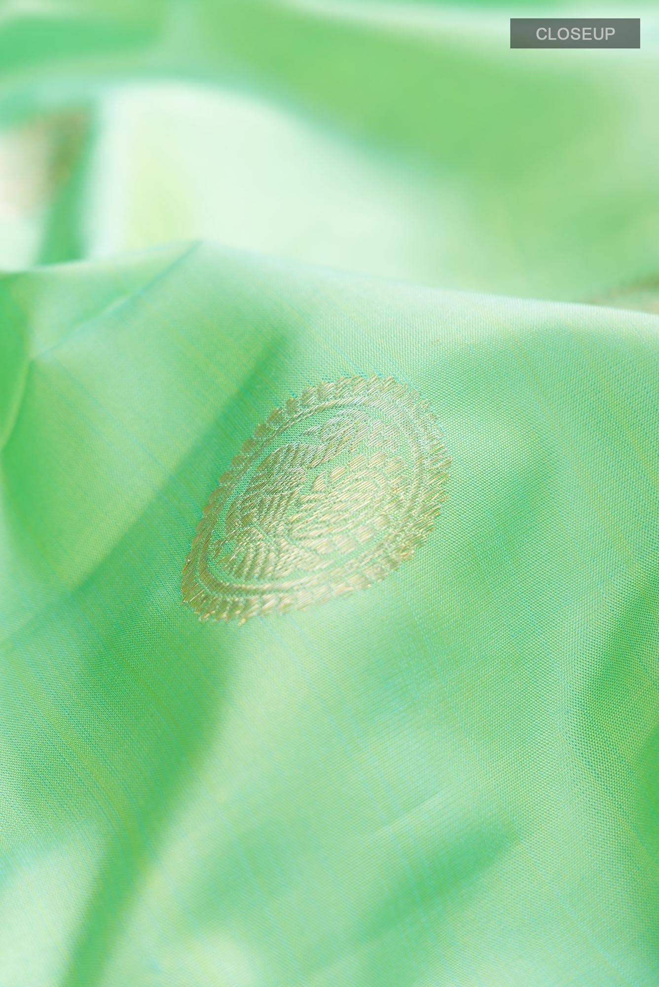 Green Kanchipuram Silk Saree