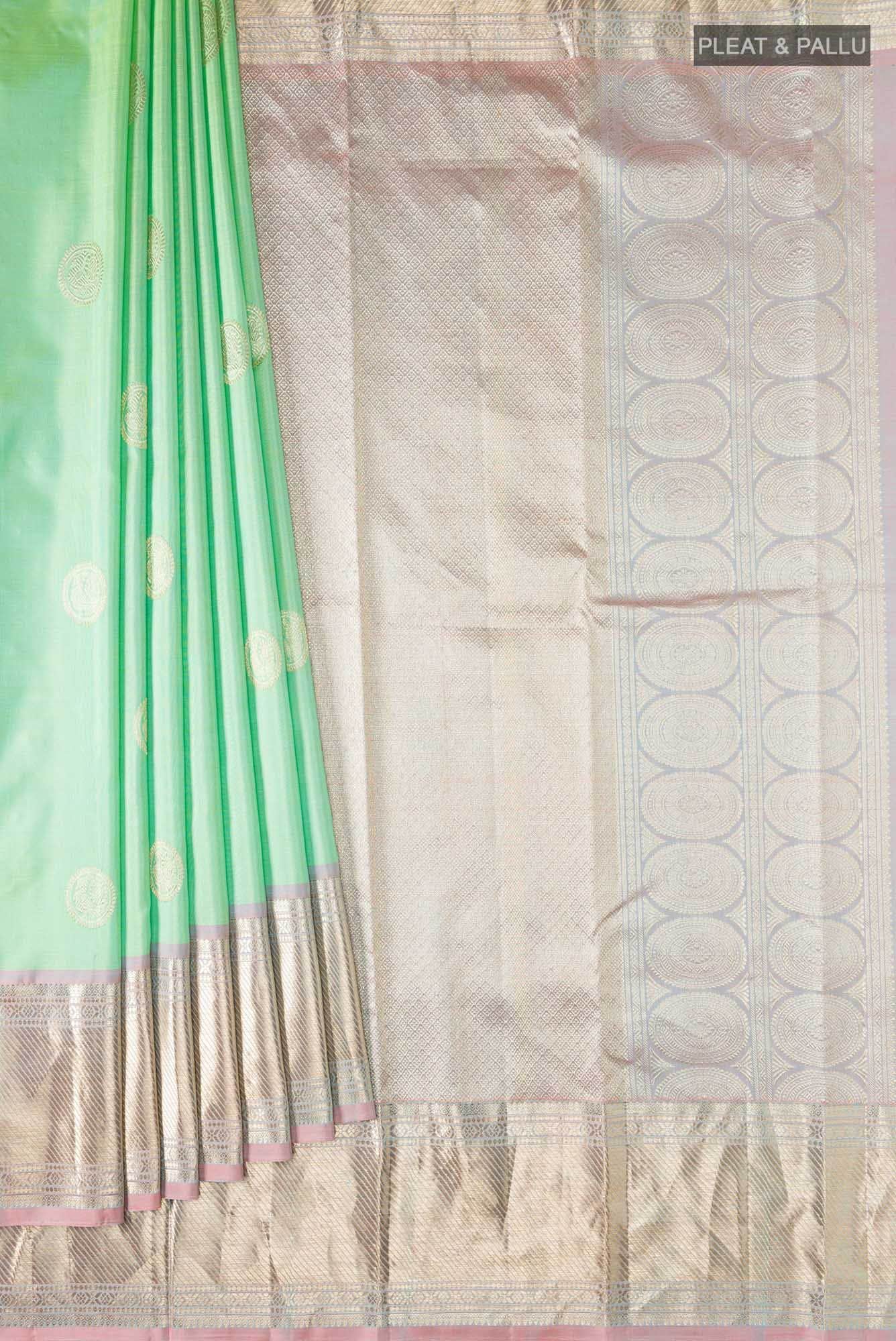 Green Kanchipuram Silk Saree
