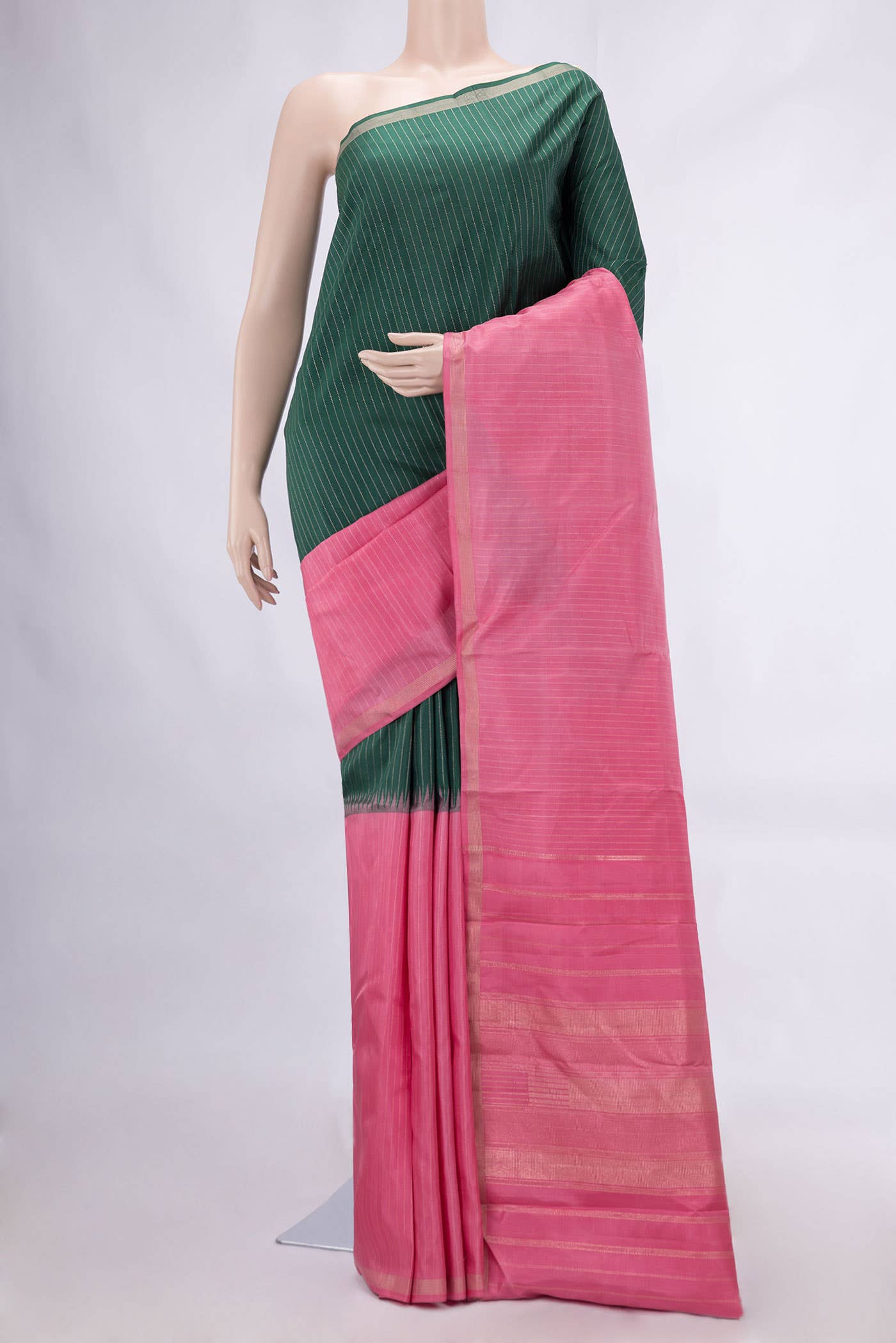Multi Kanchipuram Silk Saree
