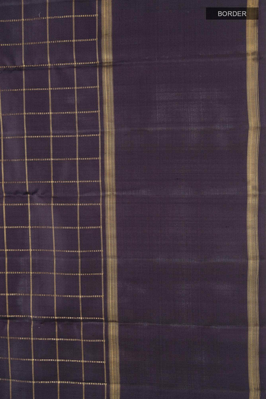 Black Kanchipuram Silk Saree
