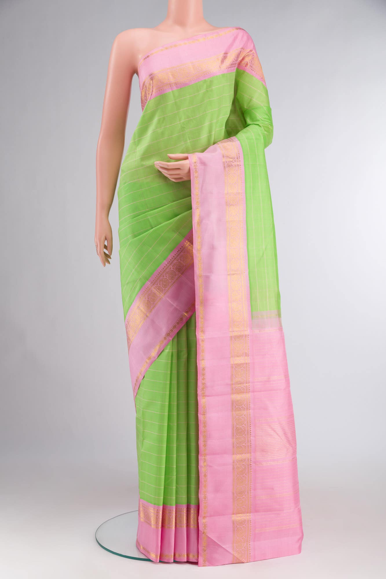 Green Kanchipuram Silk Saree