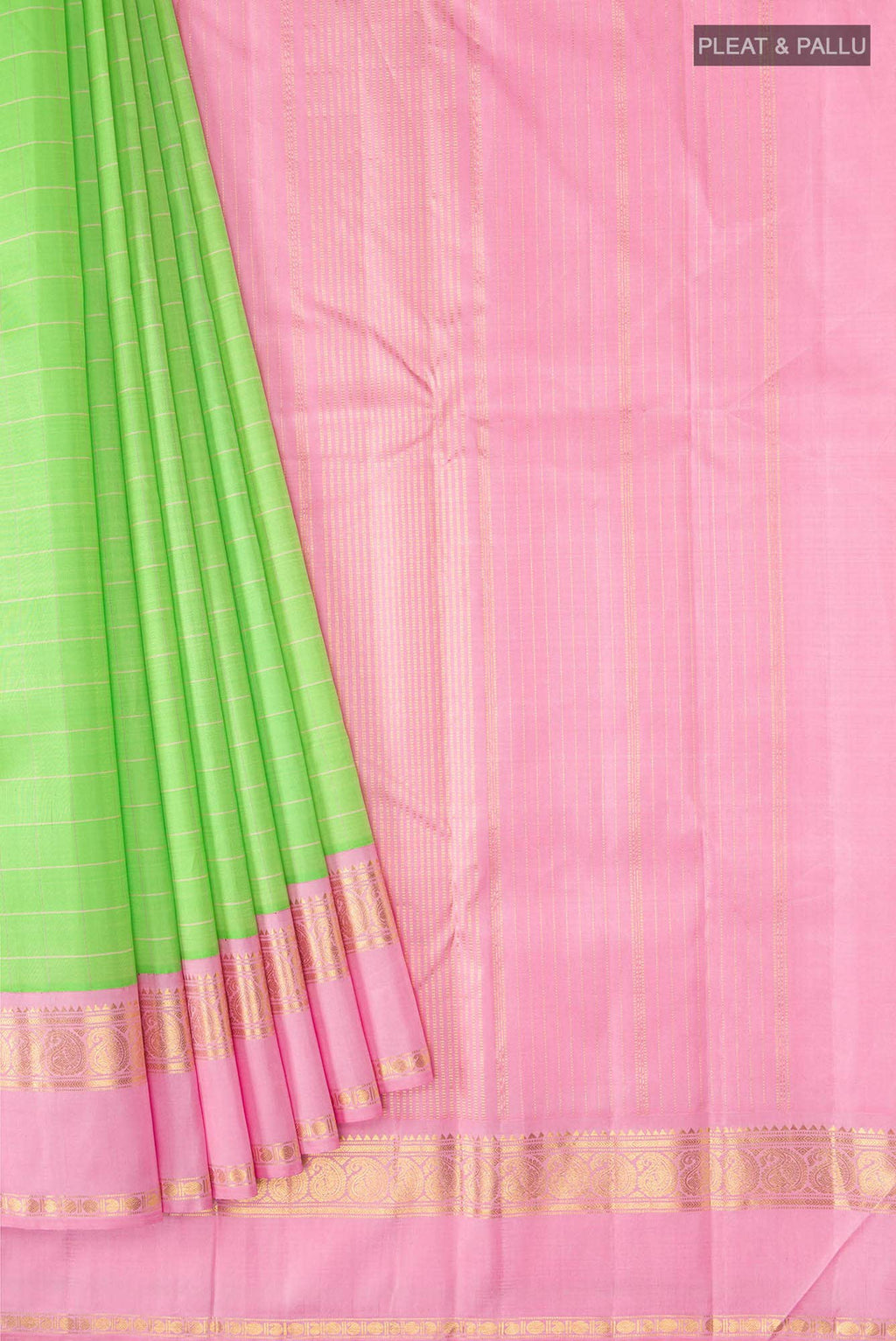 Green Kanchipuram Silk Saree