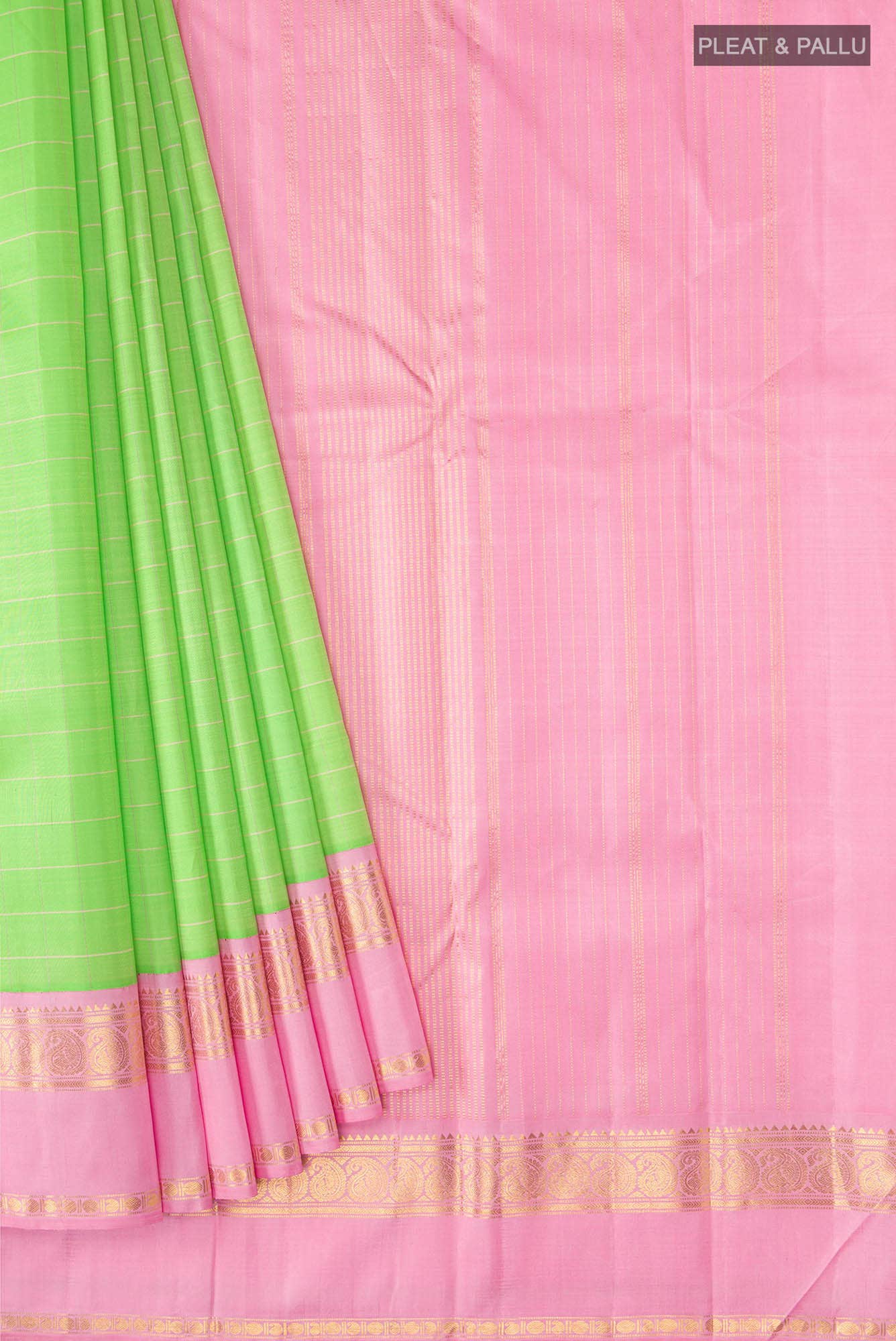 Green Kanchipuram Silk Saree