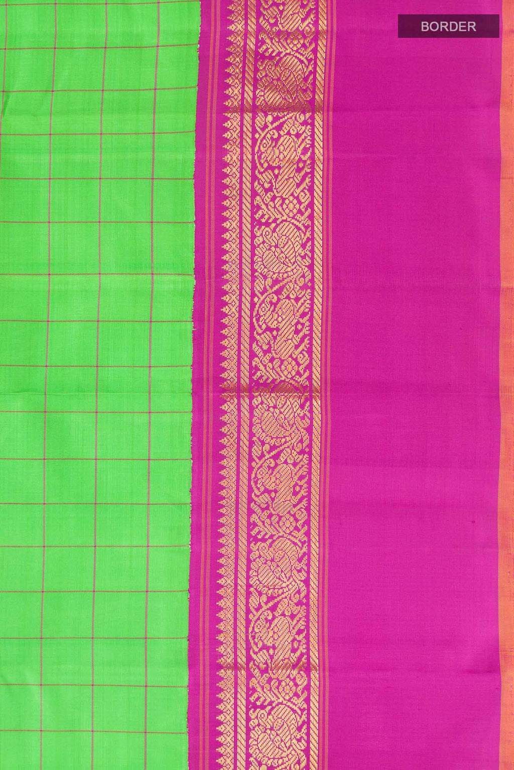 Green Kanchipuram Silk Saree