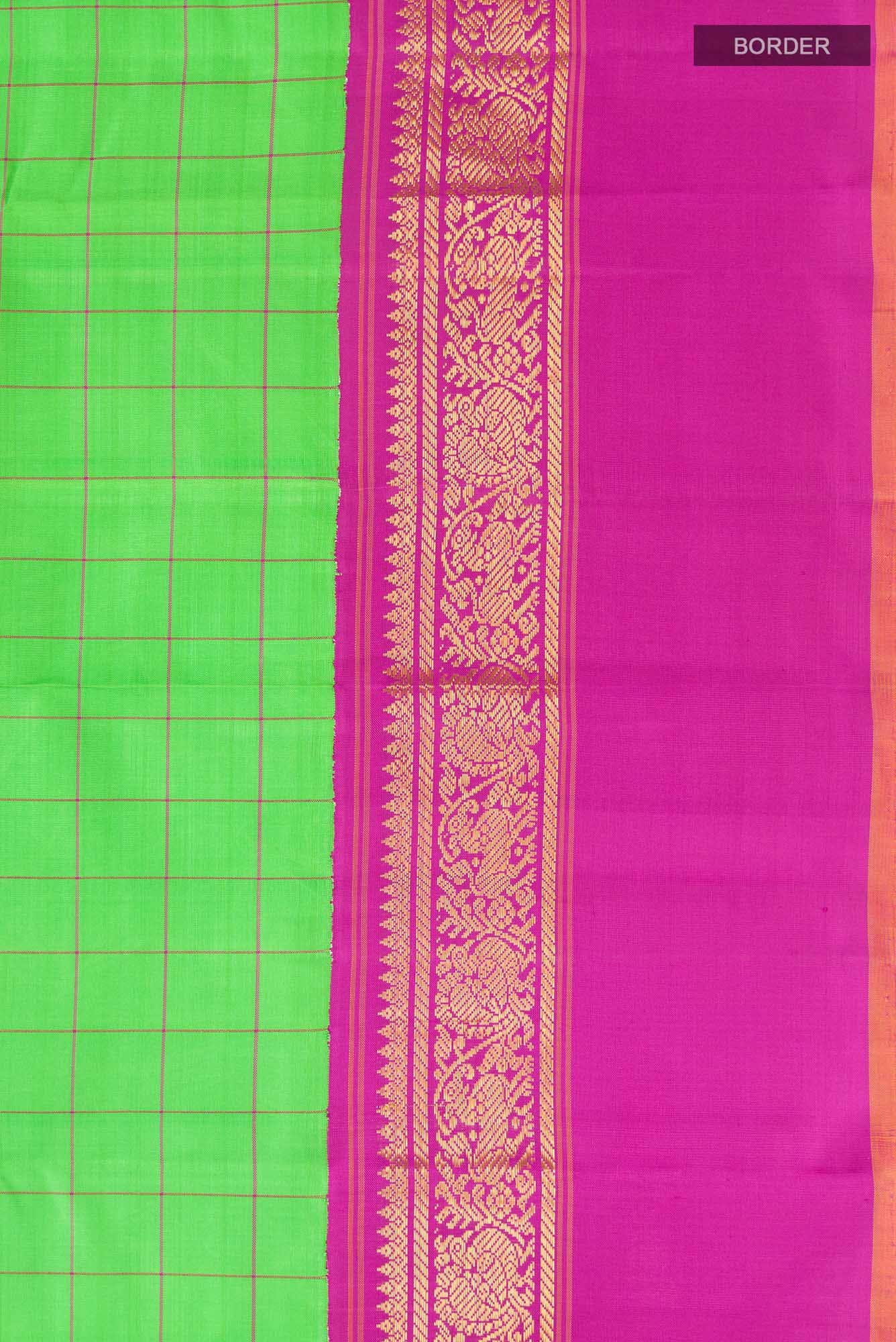 Green Kanchipuram Silk Saree