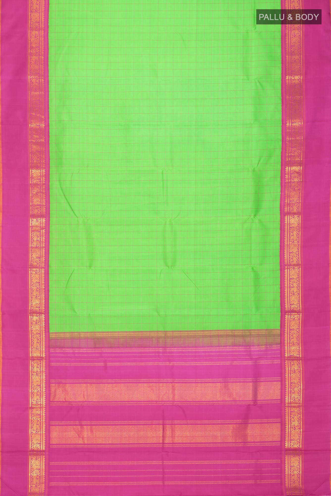 Green Kanchipuram Silk Saree